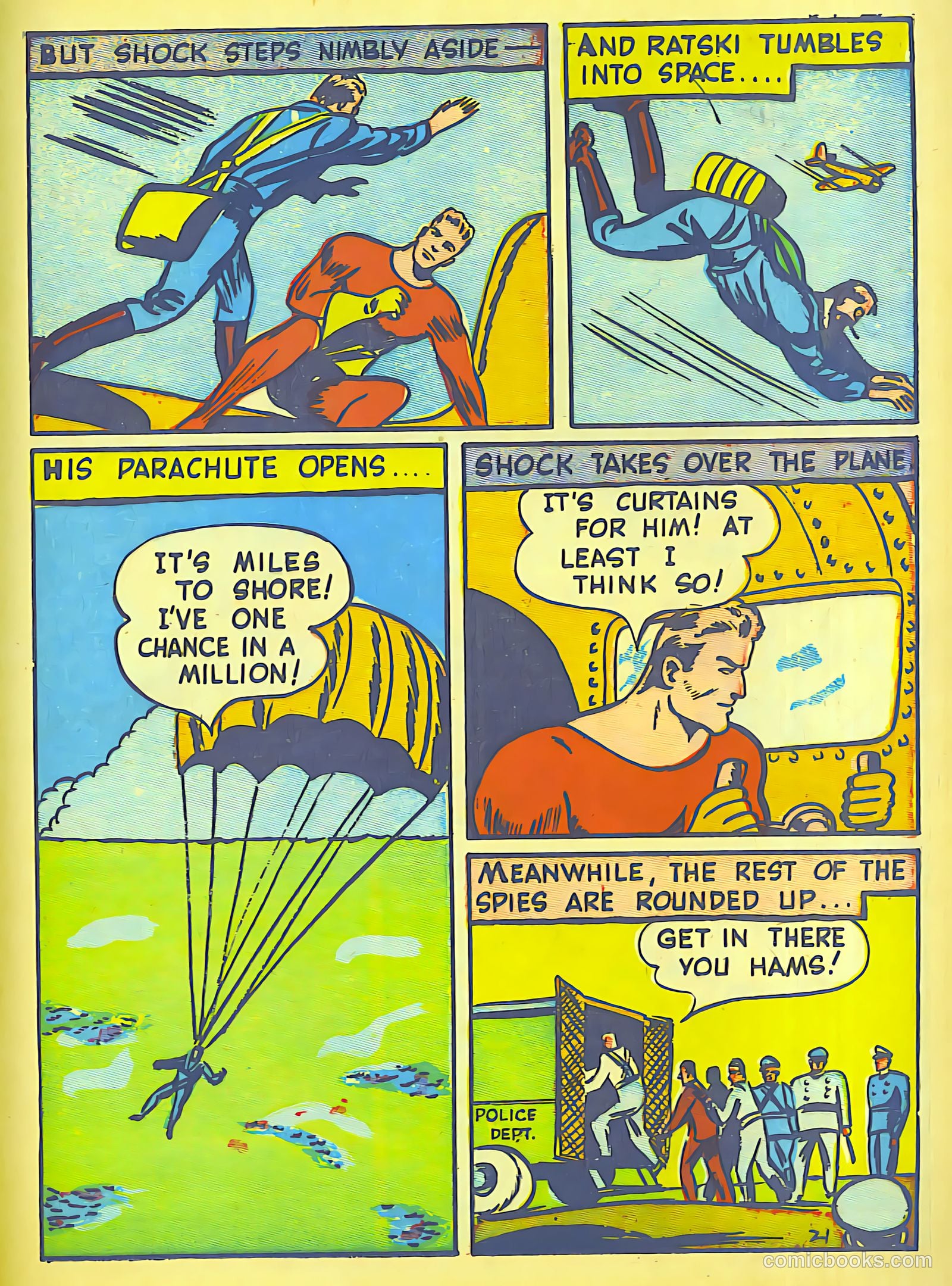 Speed Comics #9 (1940) — page 24 of 69