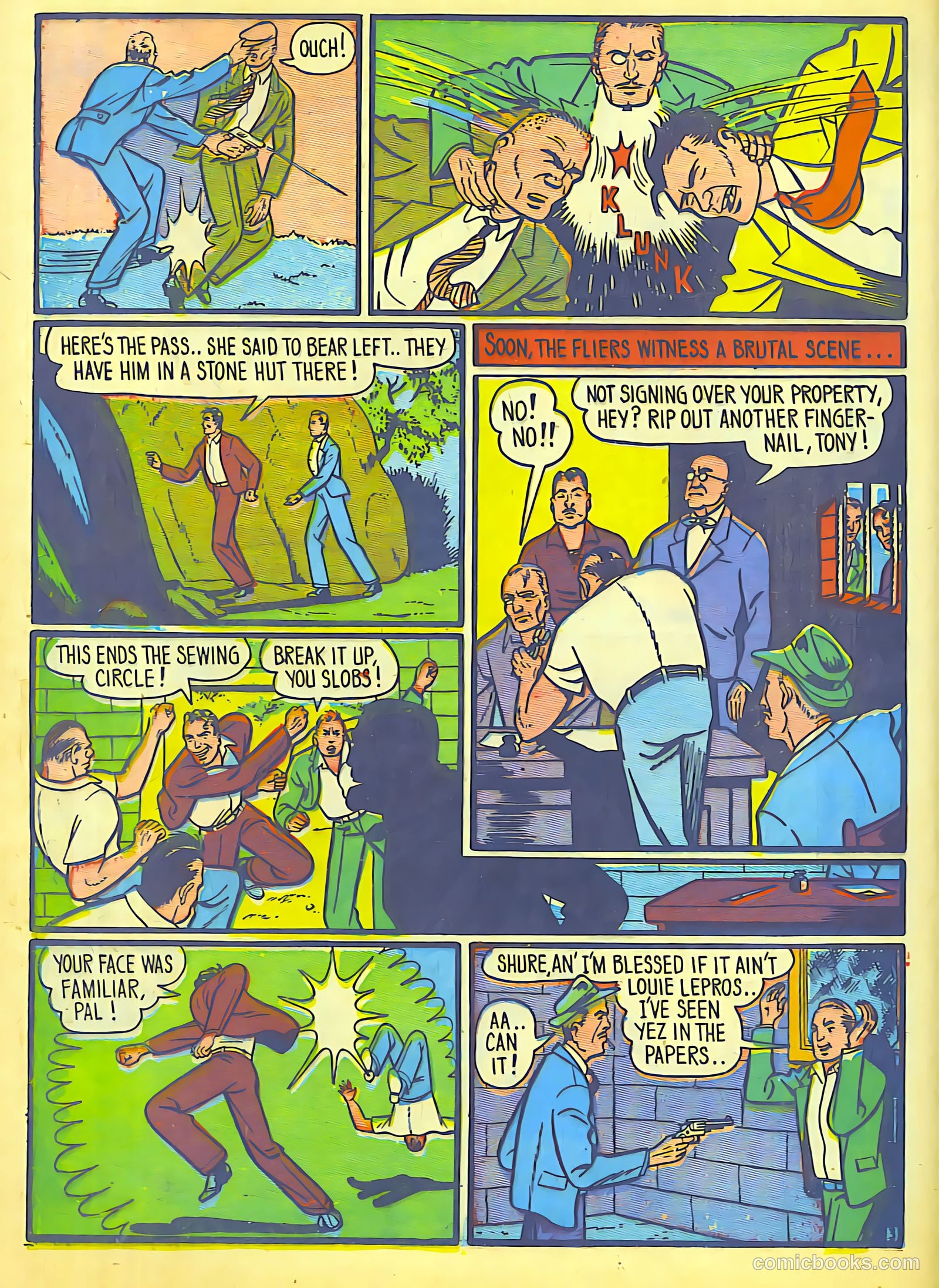 Speed Comics #9 (1940) — page 29 of 69