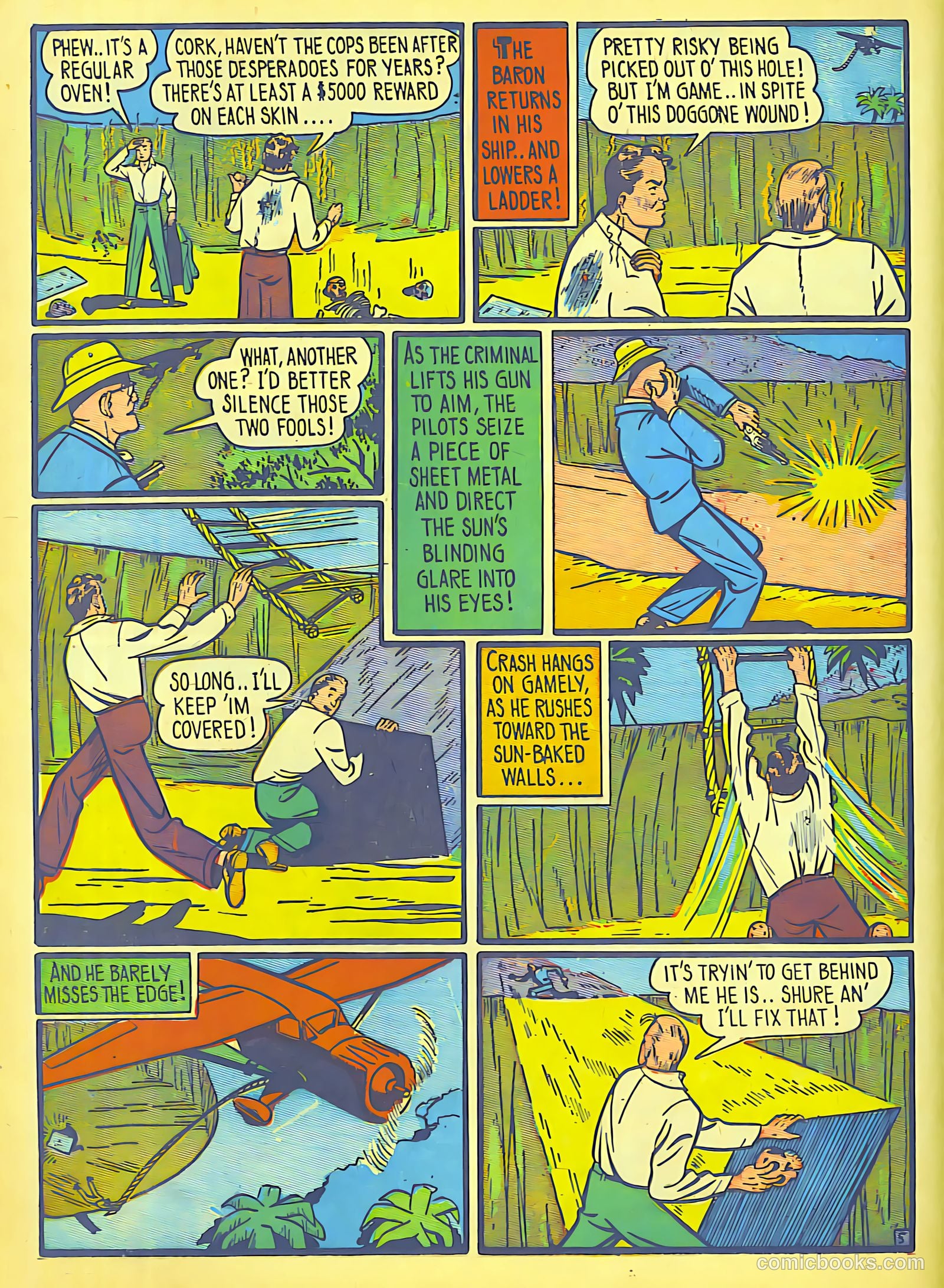 Speed Comics #9 (1940) — page 31 of 69