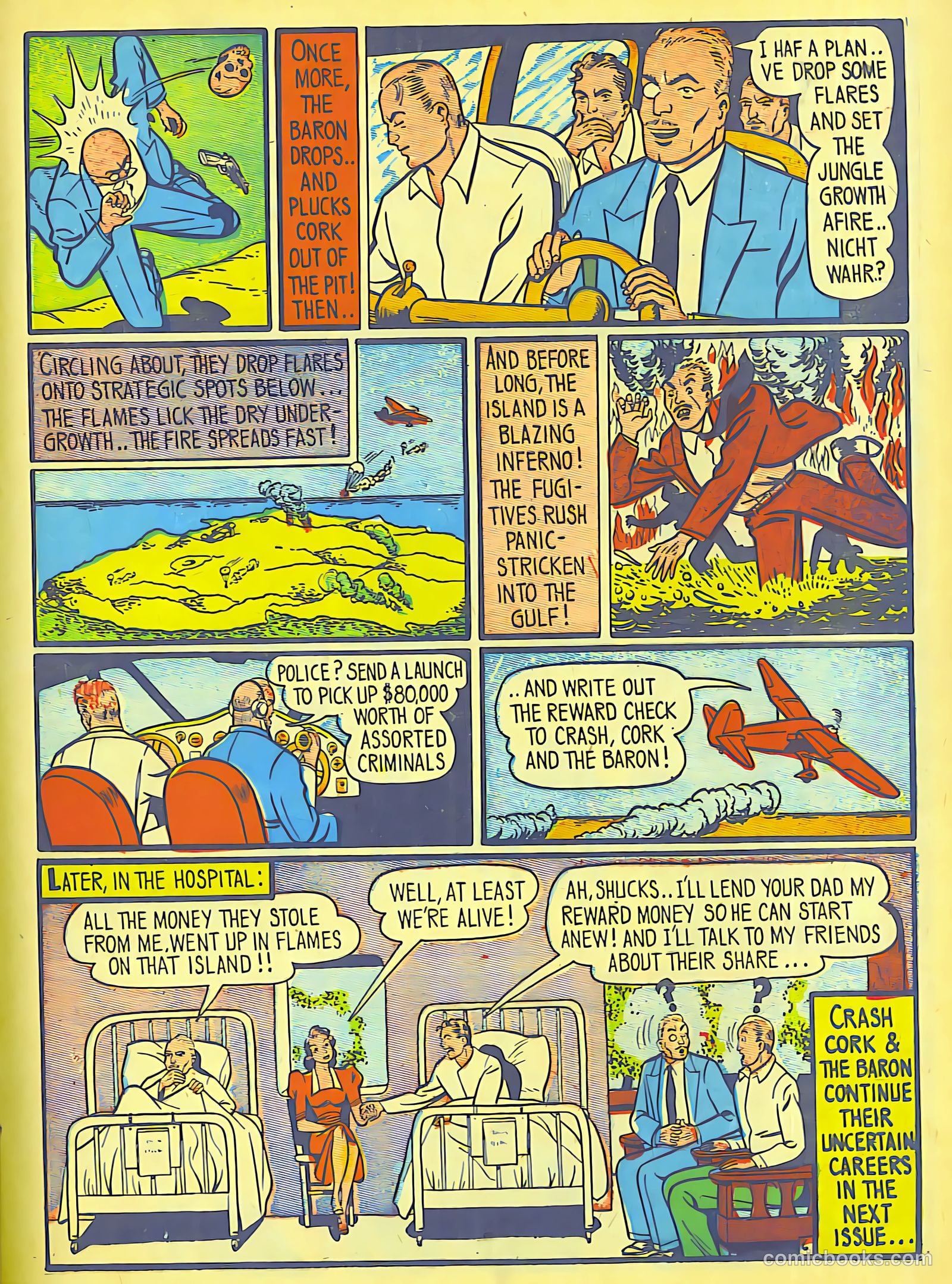 Speed Comics #9 (1940) — page 32 of 69