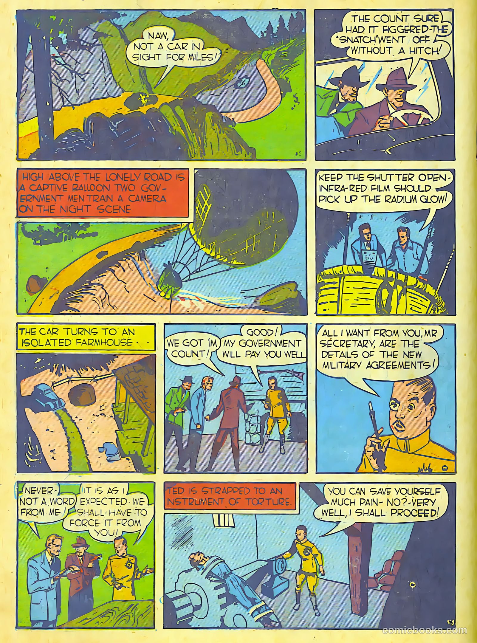 Speed Comics #9 (1940) — page 35 of 69