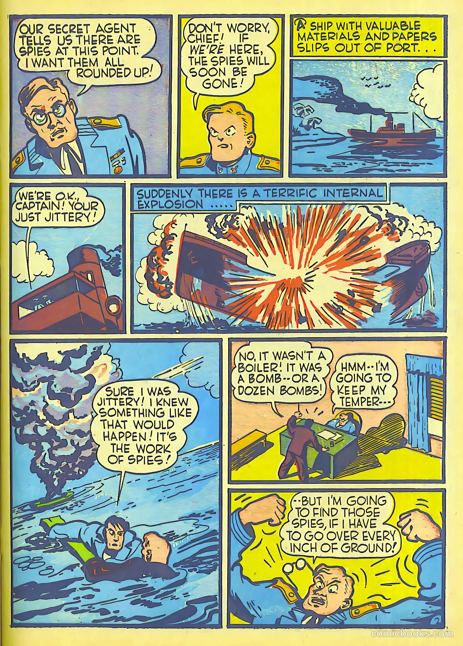 Speed Comics #9 (1940) — page 40 of 69