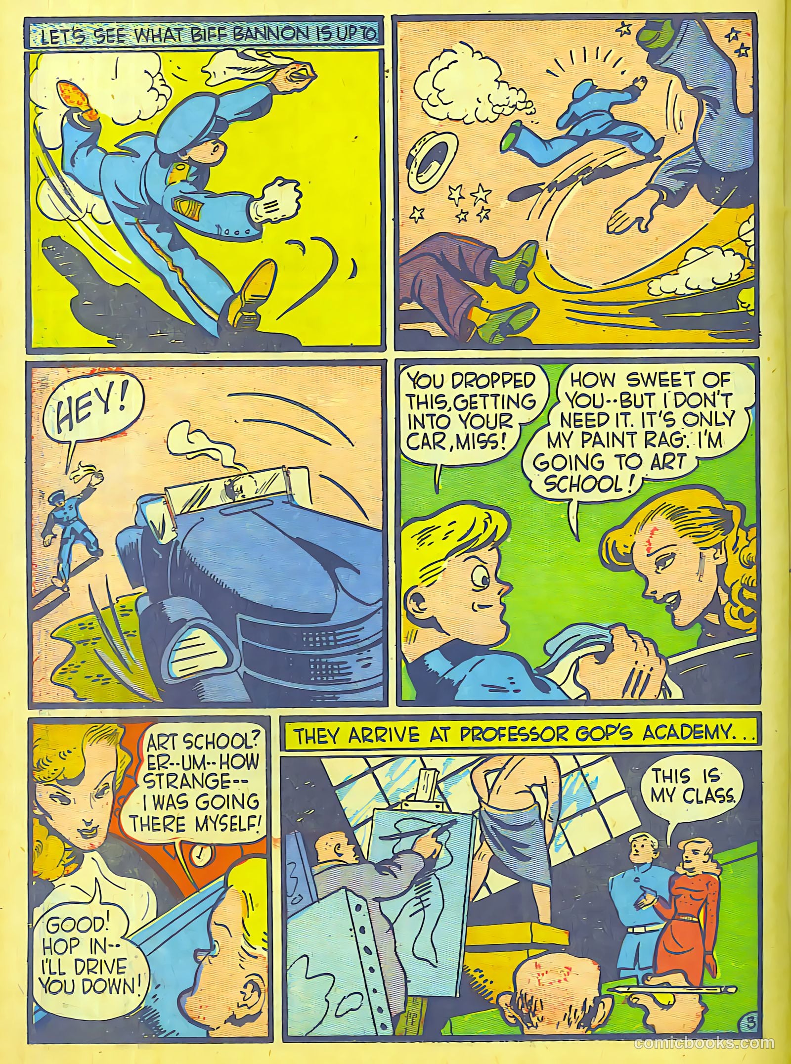 Speed Comics #9 (1940) — page 41 of 69