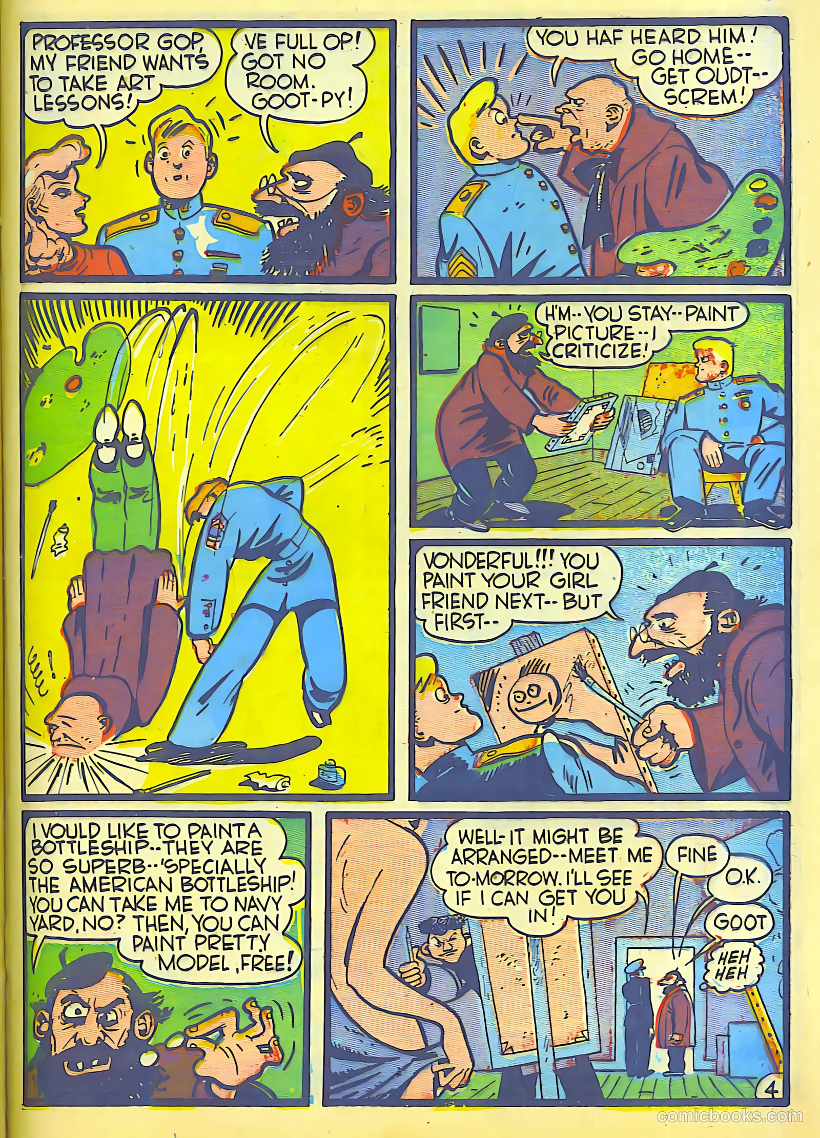 Speed Comics #9 (1940) — page 42 of 69