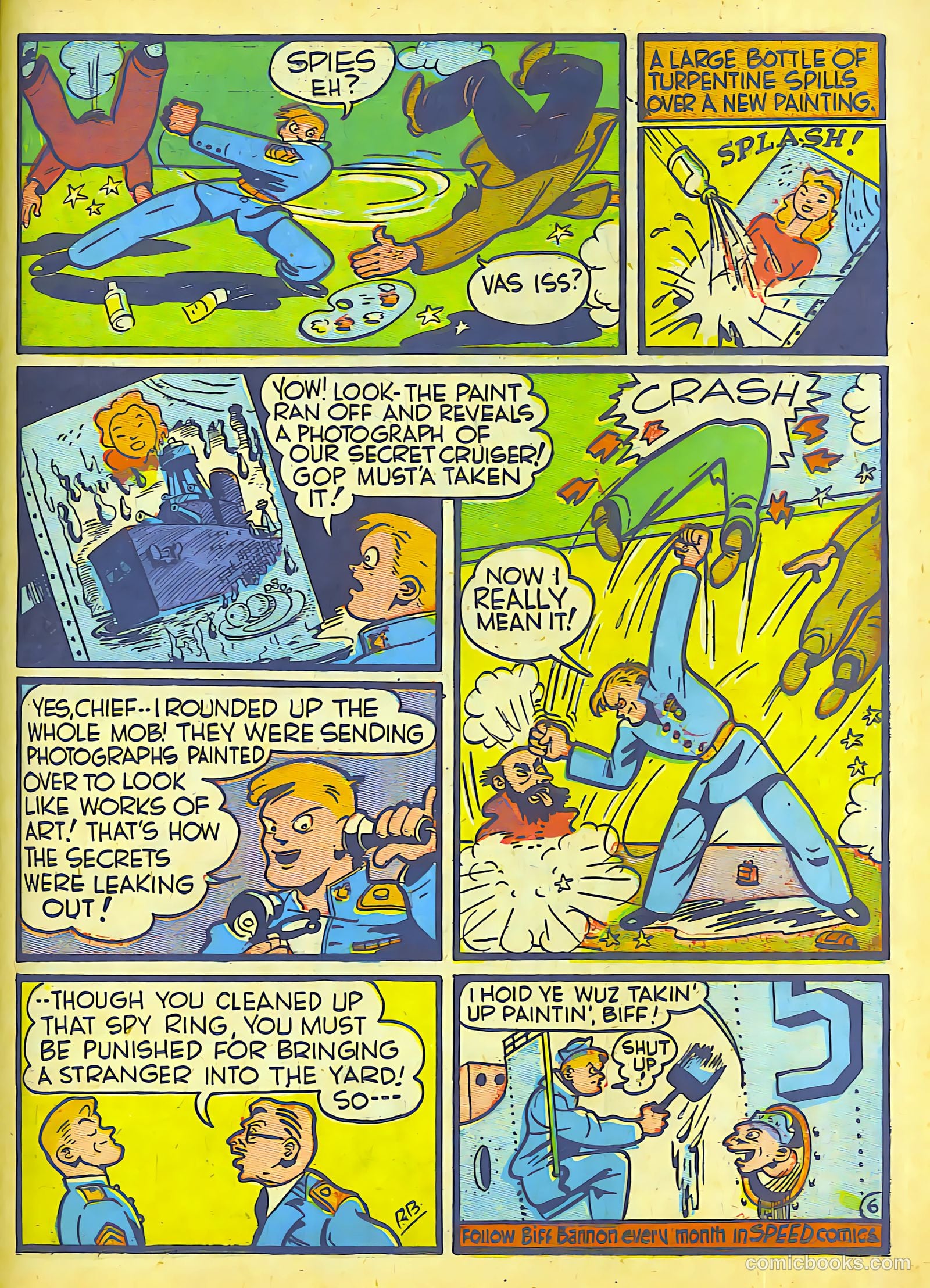 Speed Comics #9 (1940) — page 44 of 69