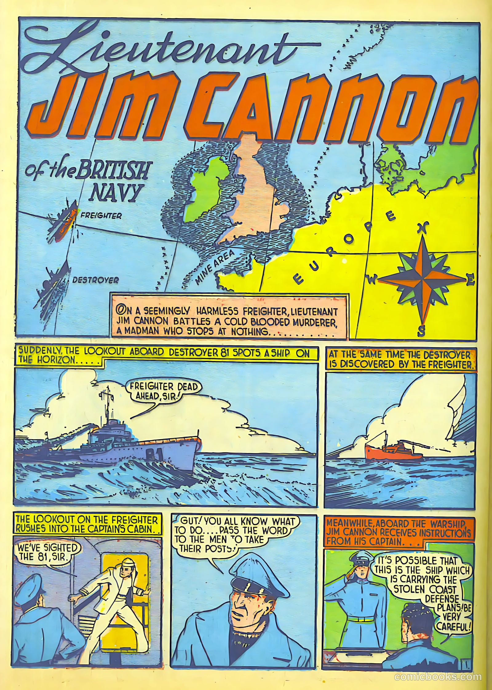 Speed Comics #9 (1940) — page 45 of 69