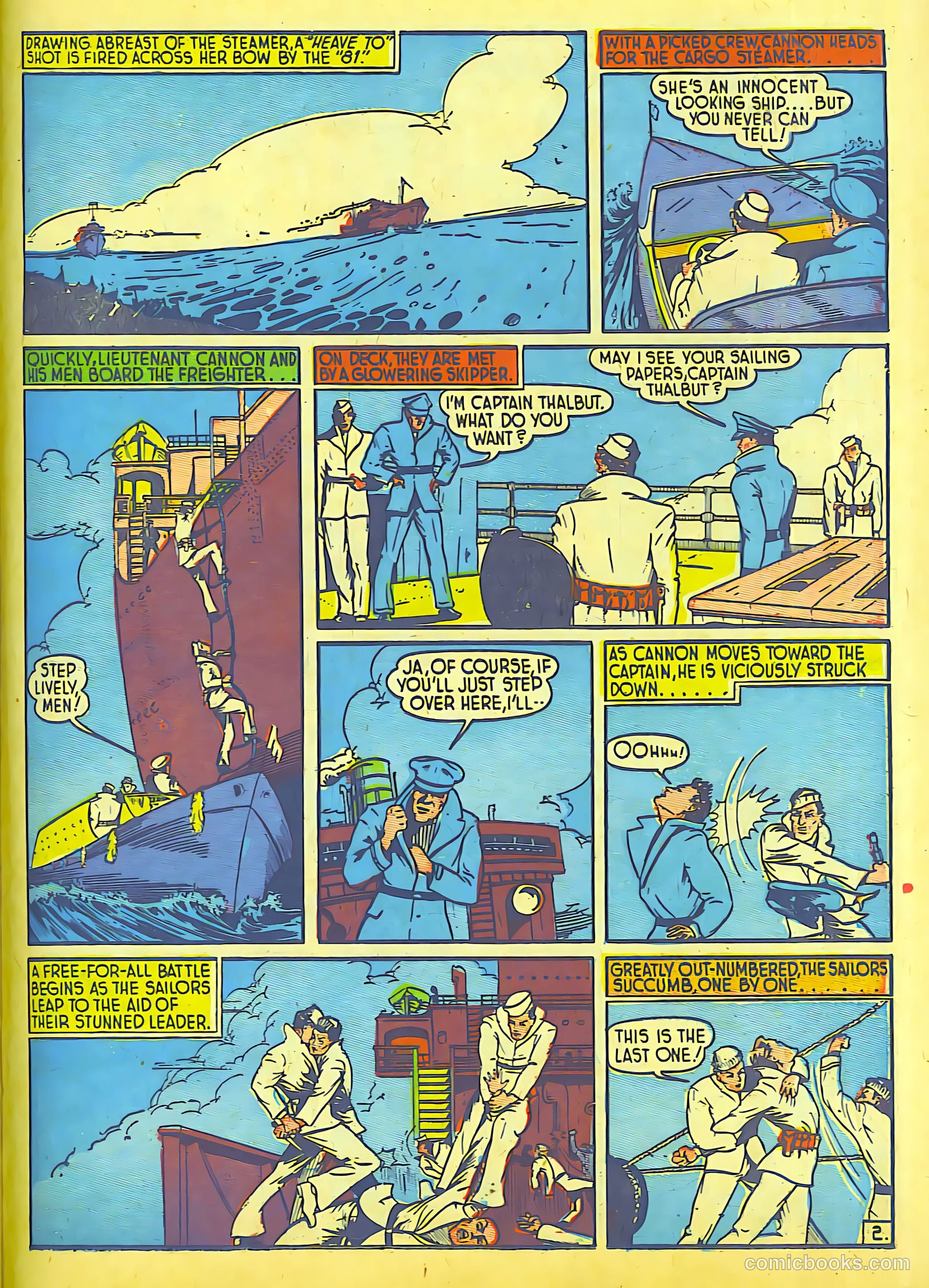 Speed Comics #9 (1940) — page 46 of 69