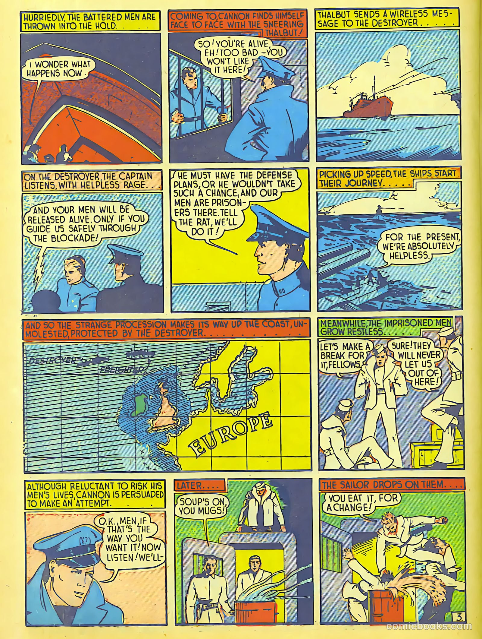 Speed Comics #9 (1940) — page 47 of 69