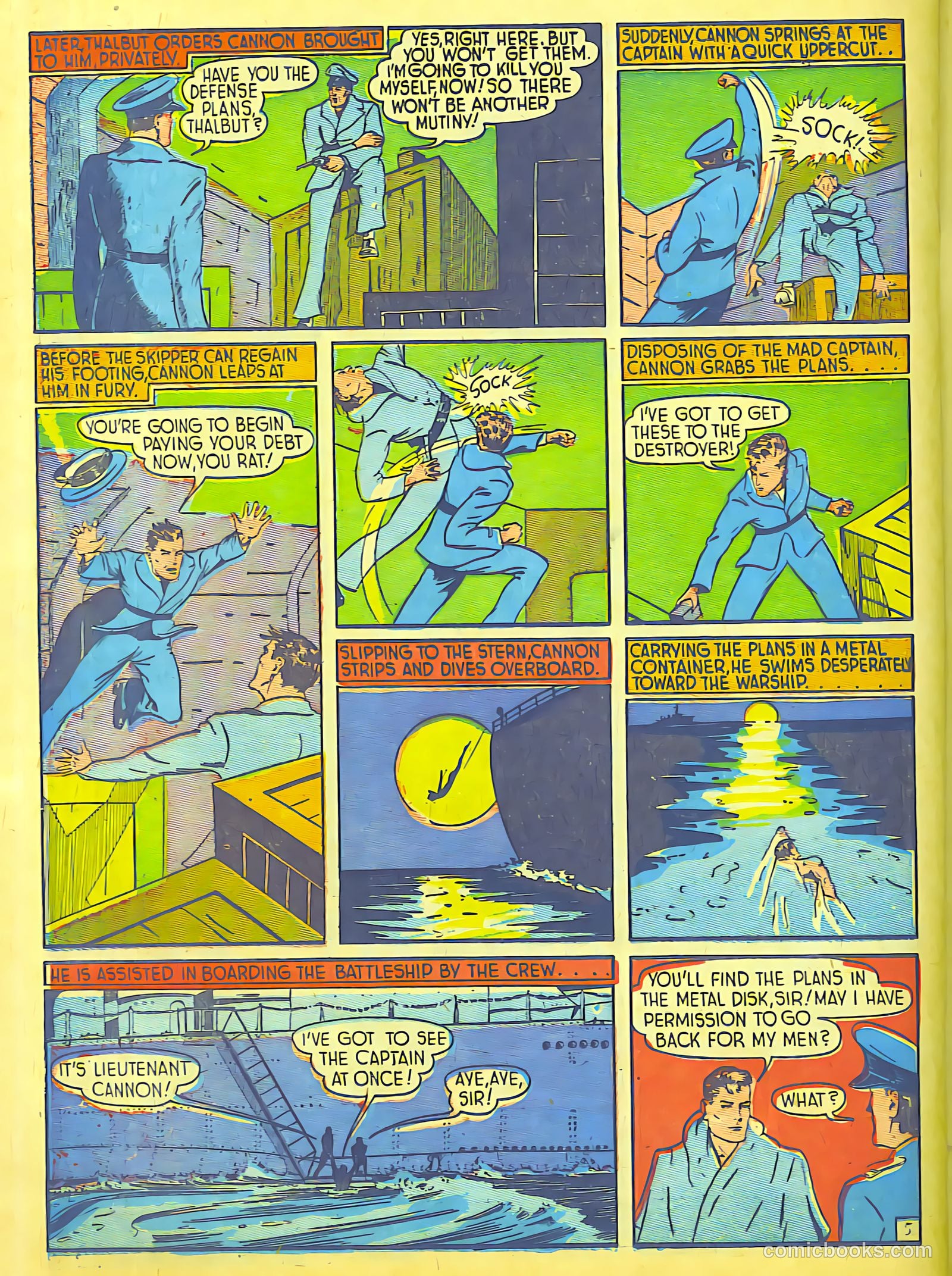 Speed Comics #9 (1940) — page 49 of 69
