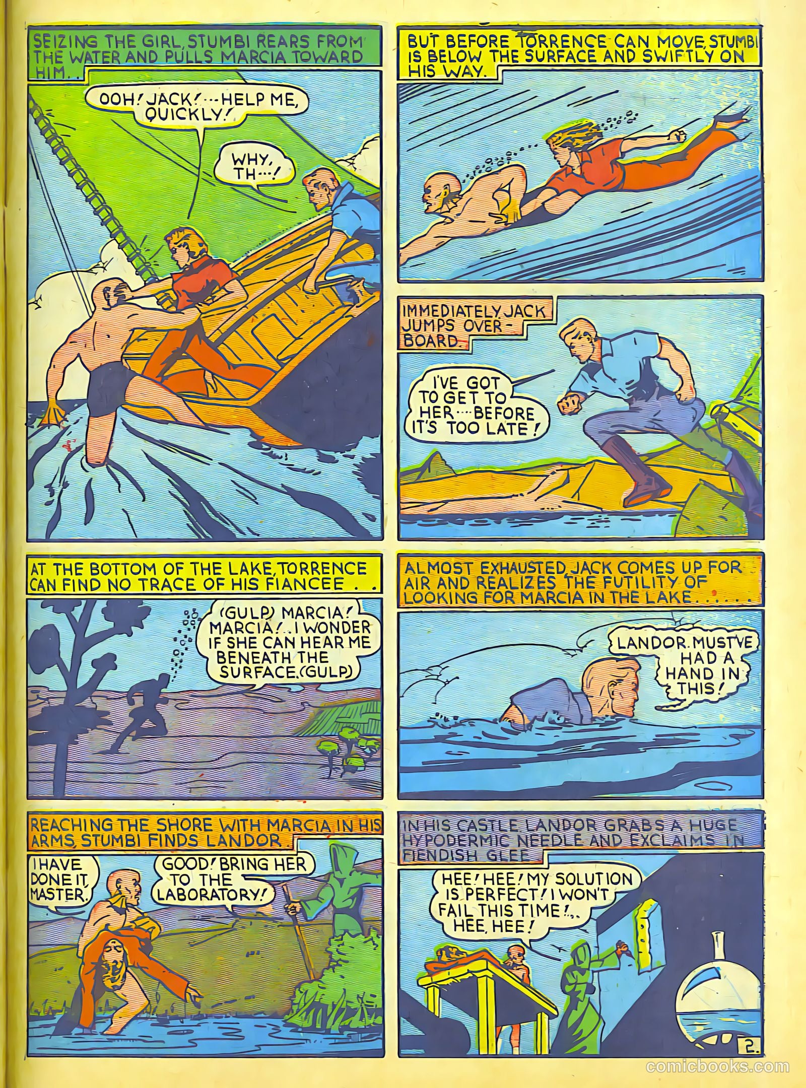 Speed Comics #9 (1940) — page 52 of 69
