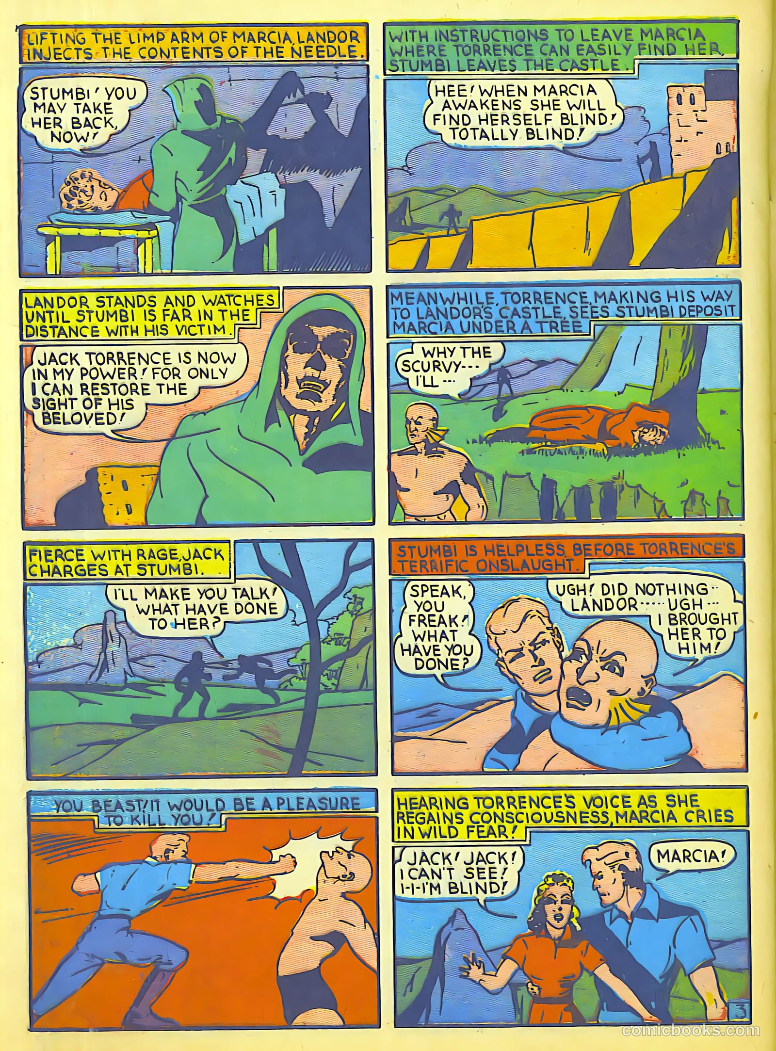 Speed Comics #9 (1940) — page 53 of 69