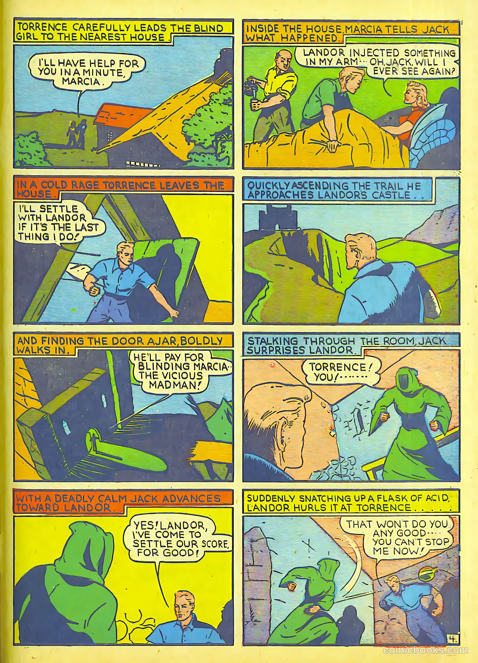 Speed Comics #9 (1940) — page 54 of 69