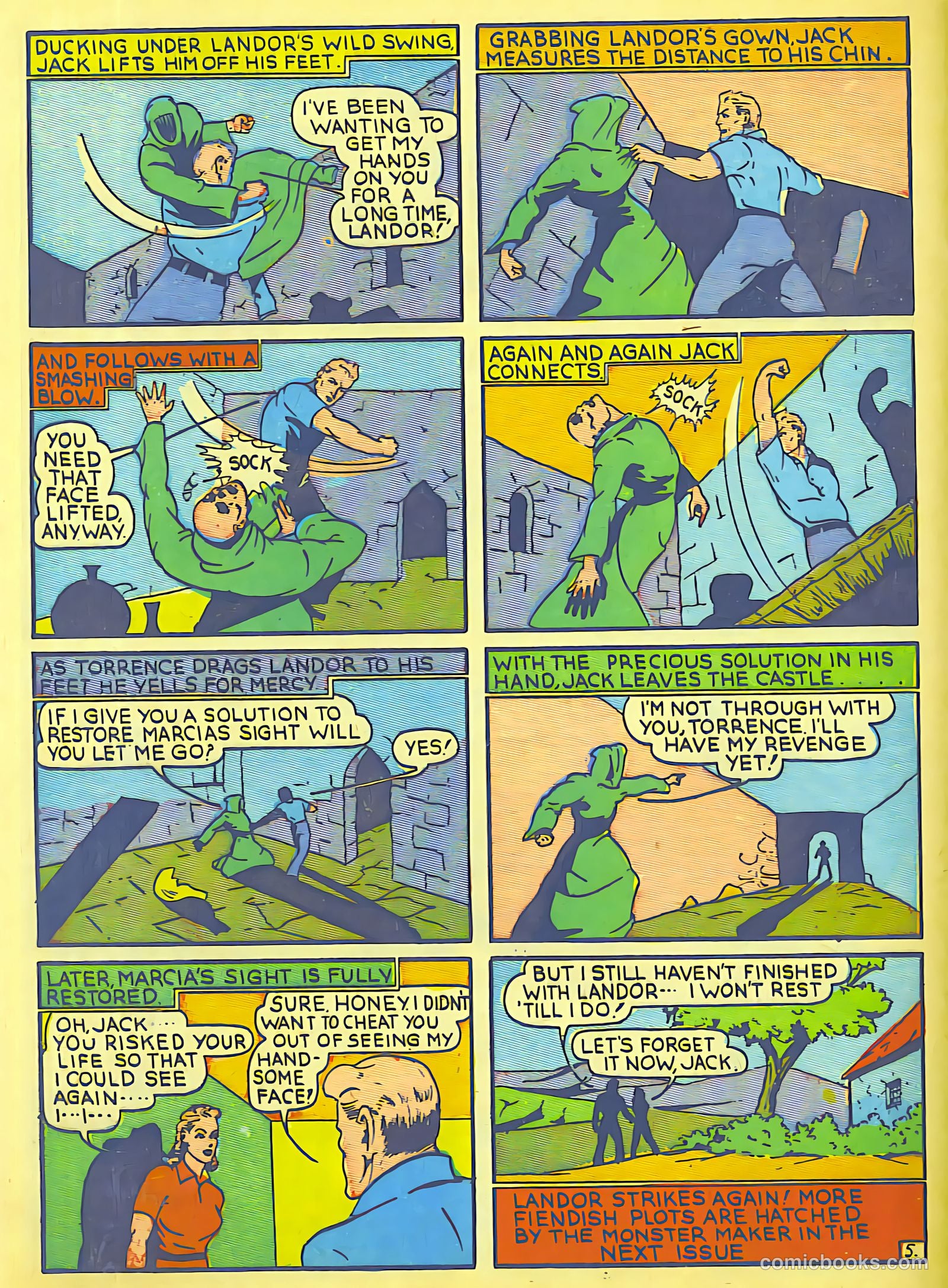 Speed Comics #9 (1940) — page 55 of 69