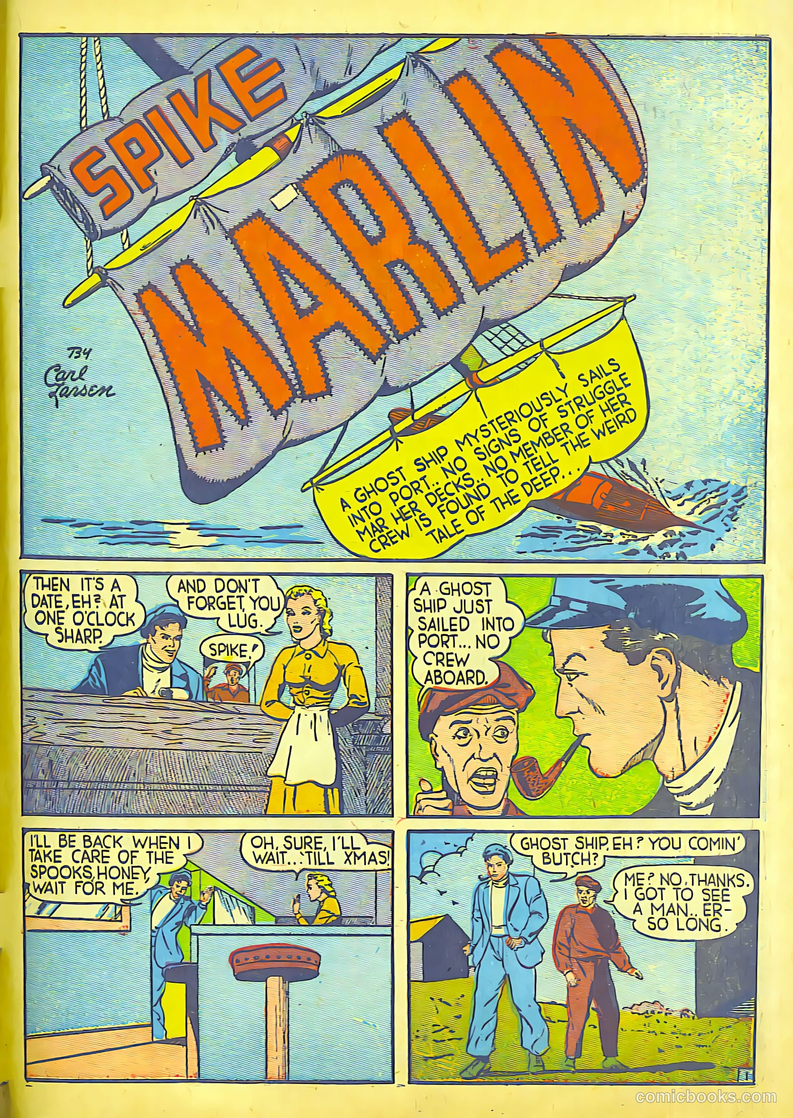 Speed Comics #9 (1940) — page 62 of 69