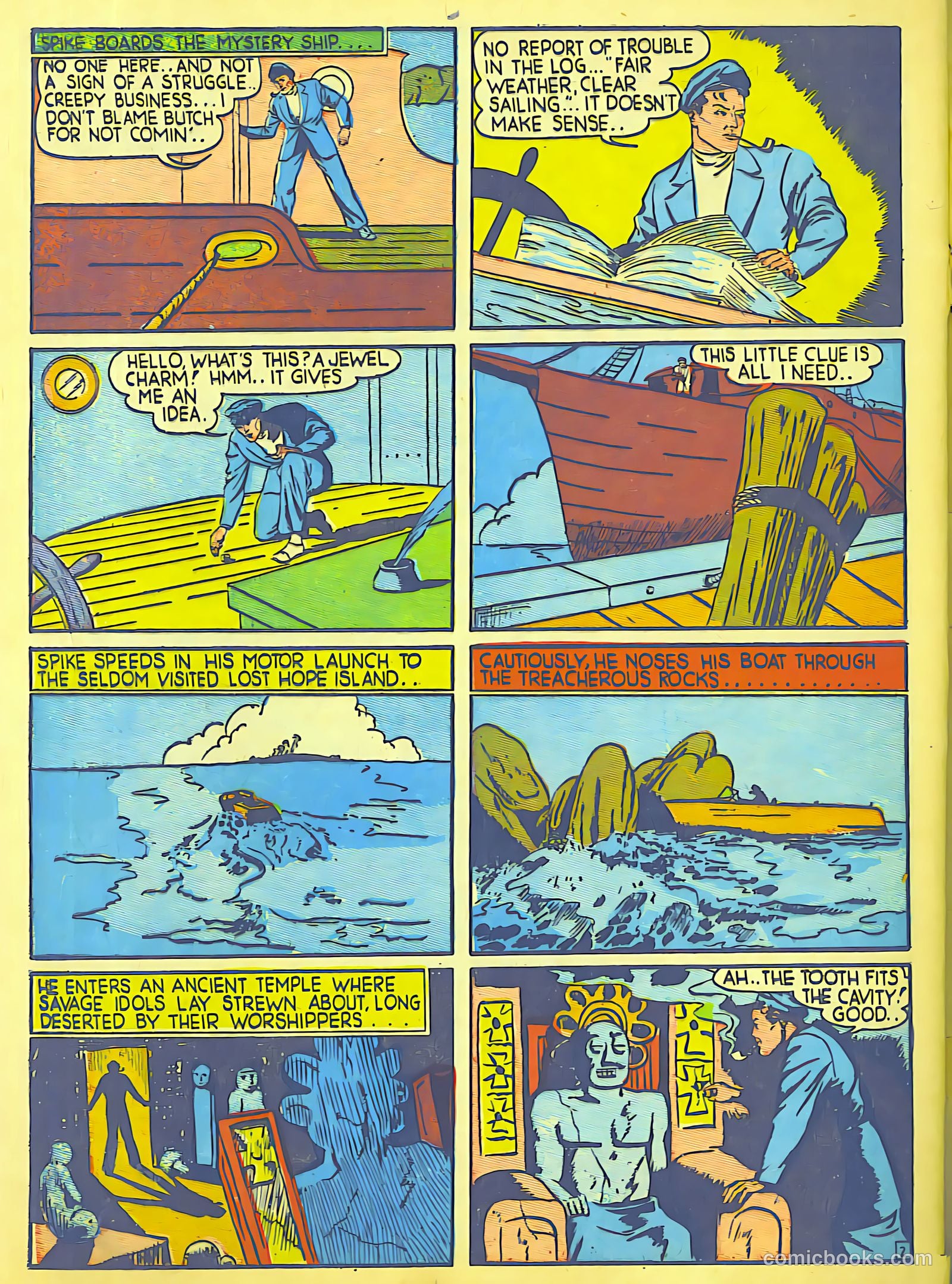 Speed Comics #9 (1940) — page 63 of 69