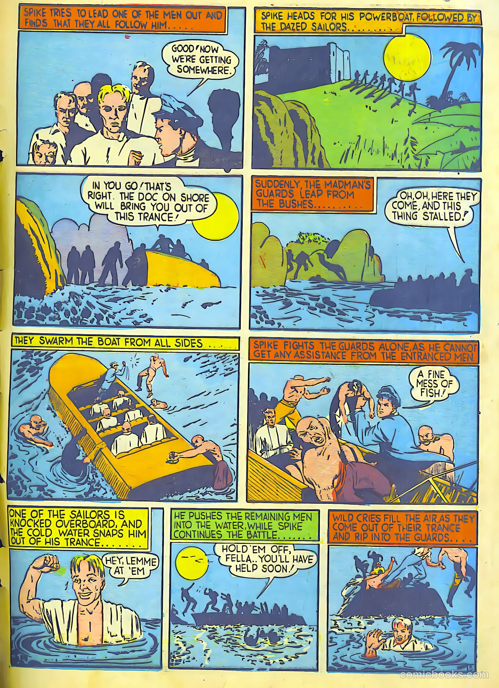 Speed Comics #9 (1940) — page 66 of 69