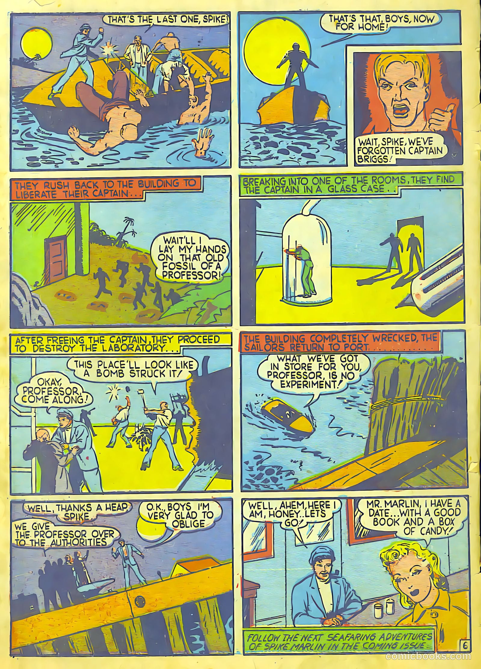 Speed Comics #9 (1940) — page 67 of 69