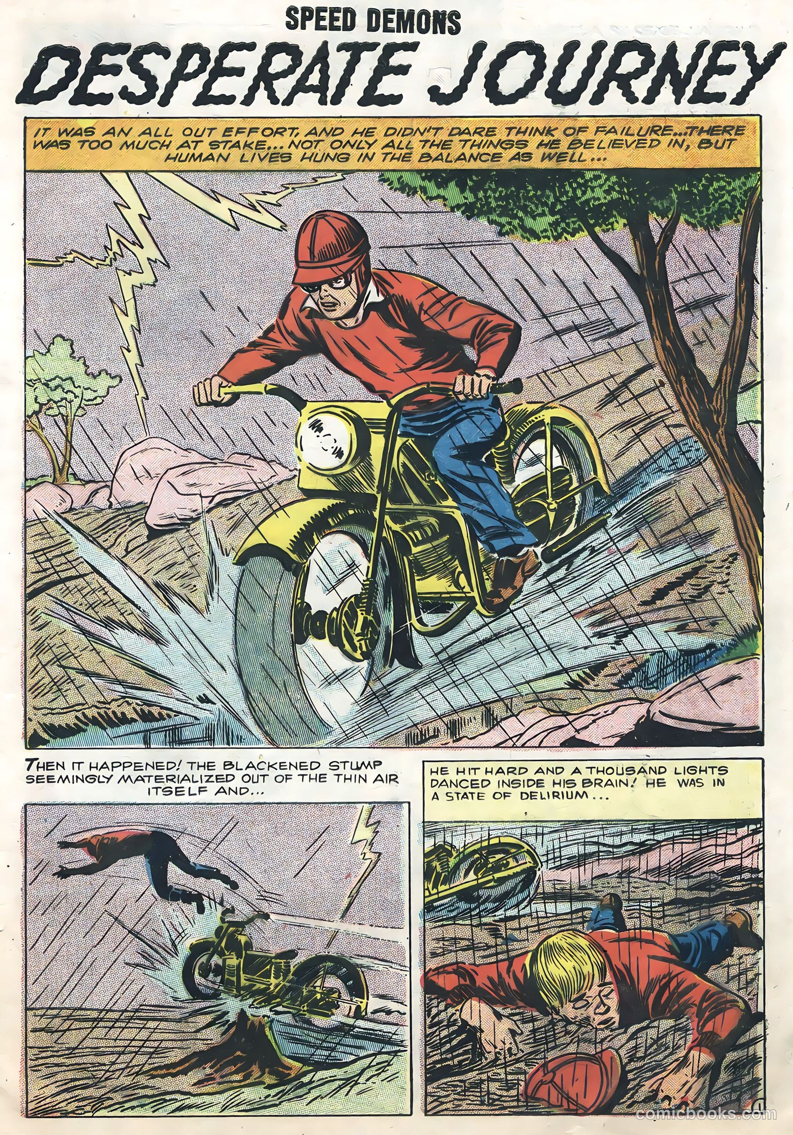 Speed Demons #10 (1958) — page 9 of 36