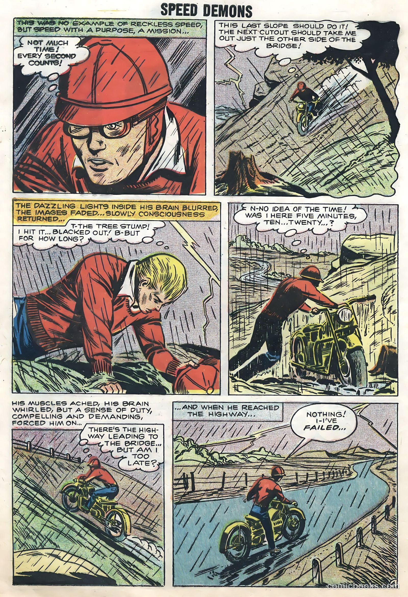 Speed Demons #10 (1958) — page 12 of 36