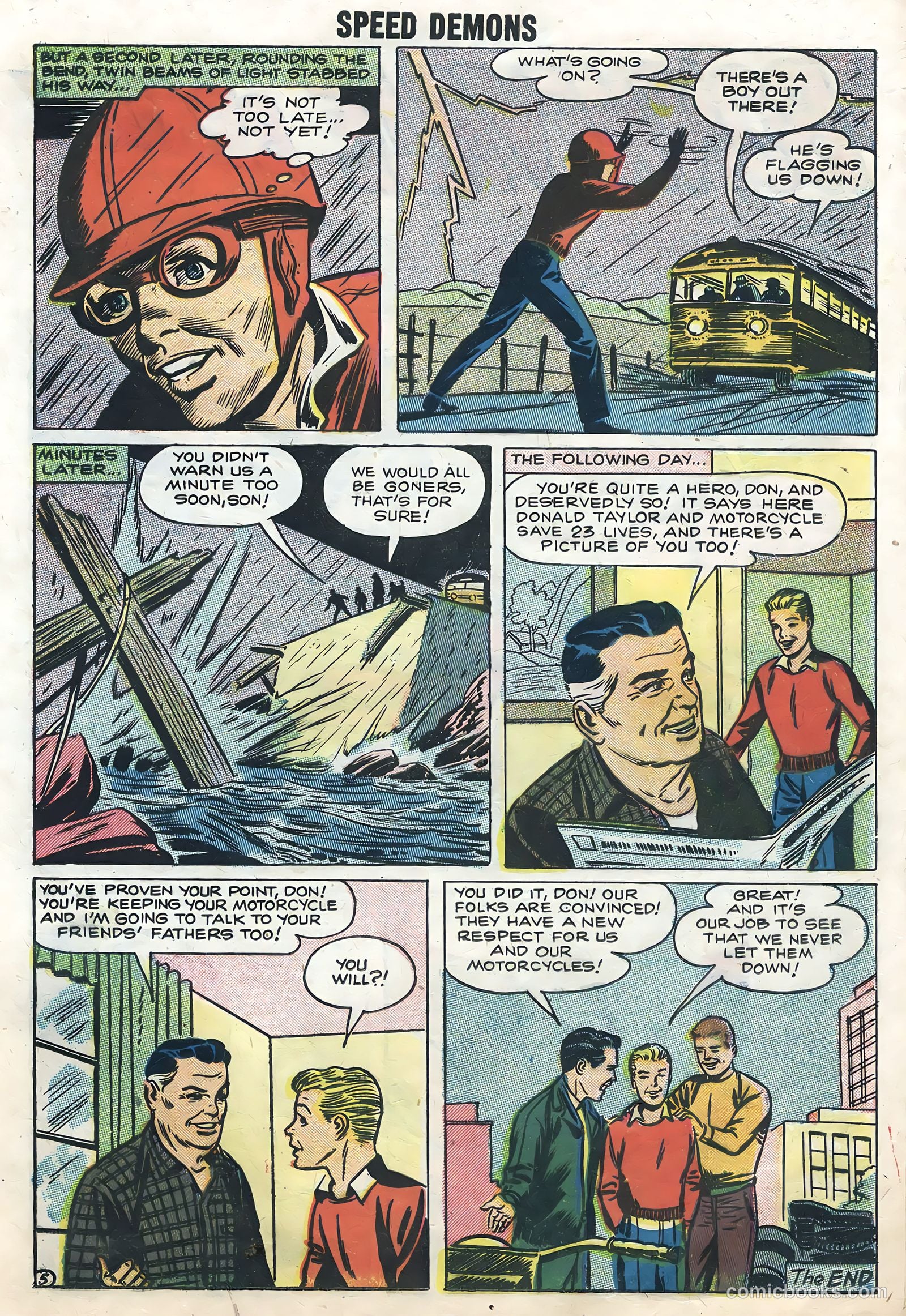 Speed Demons #10 (1958) — page 13 of 36