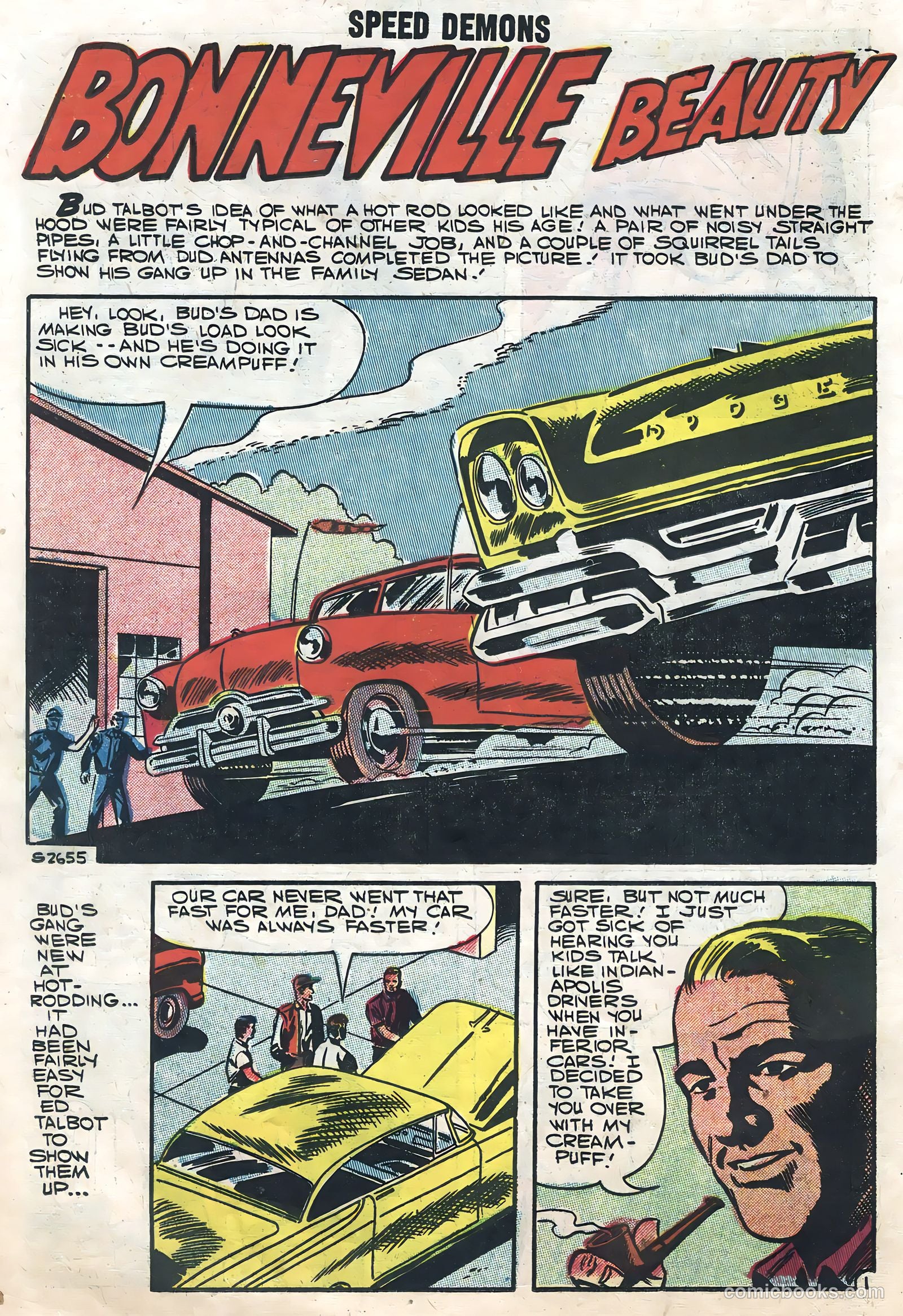 Speed Demons #10 (1958) — page 14 of 36