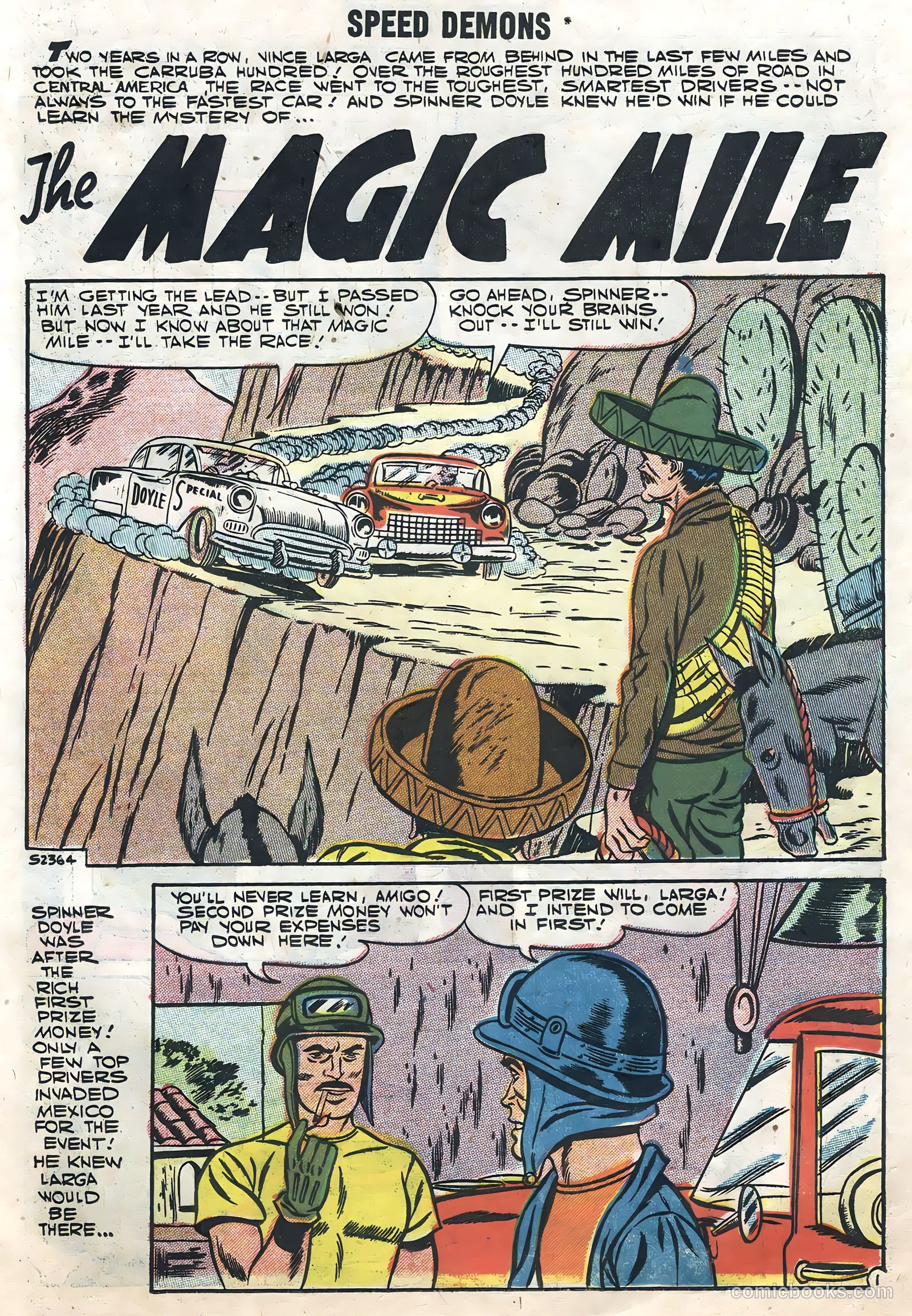 Speed Demons #10 (1958) — page 23 of 36
