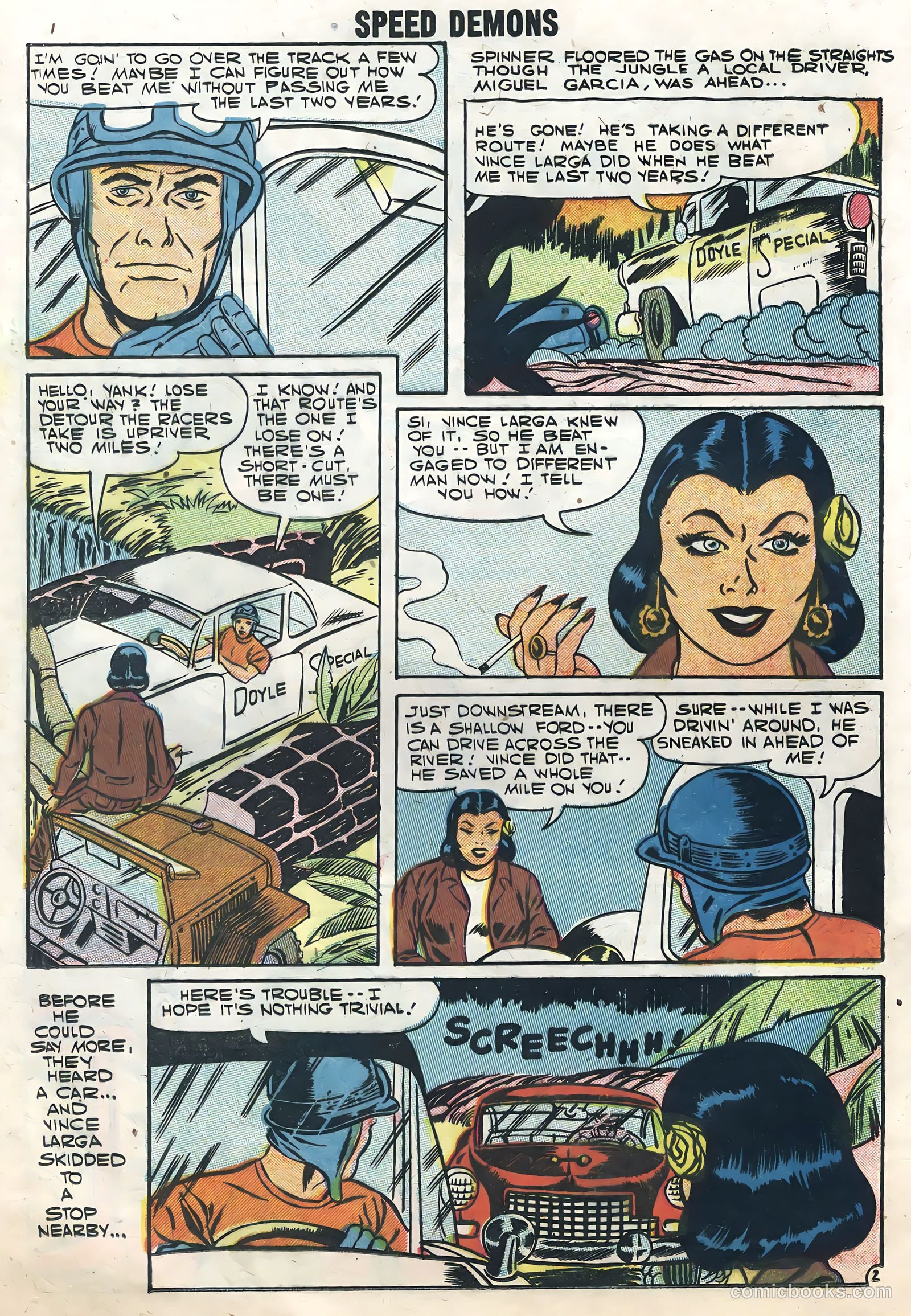 Speed Demons #10 (1958) — page 24 of 36