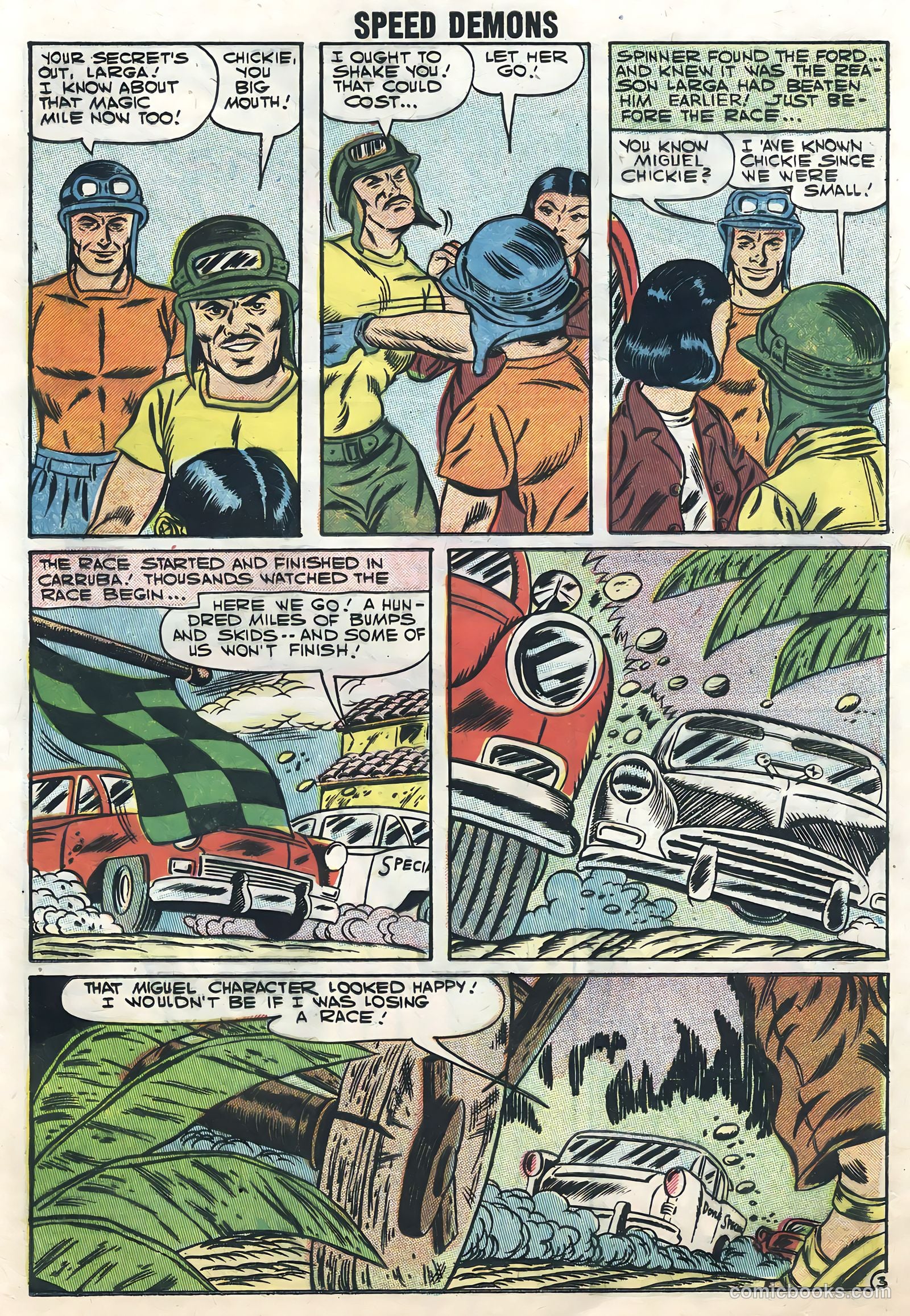 Speed Demons #10 (1958) — page 25 of 36