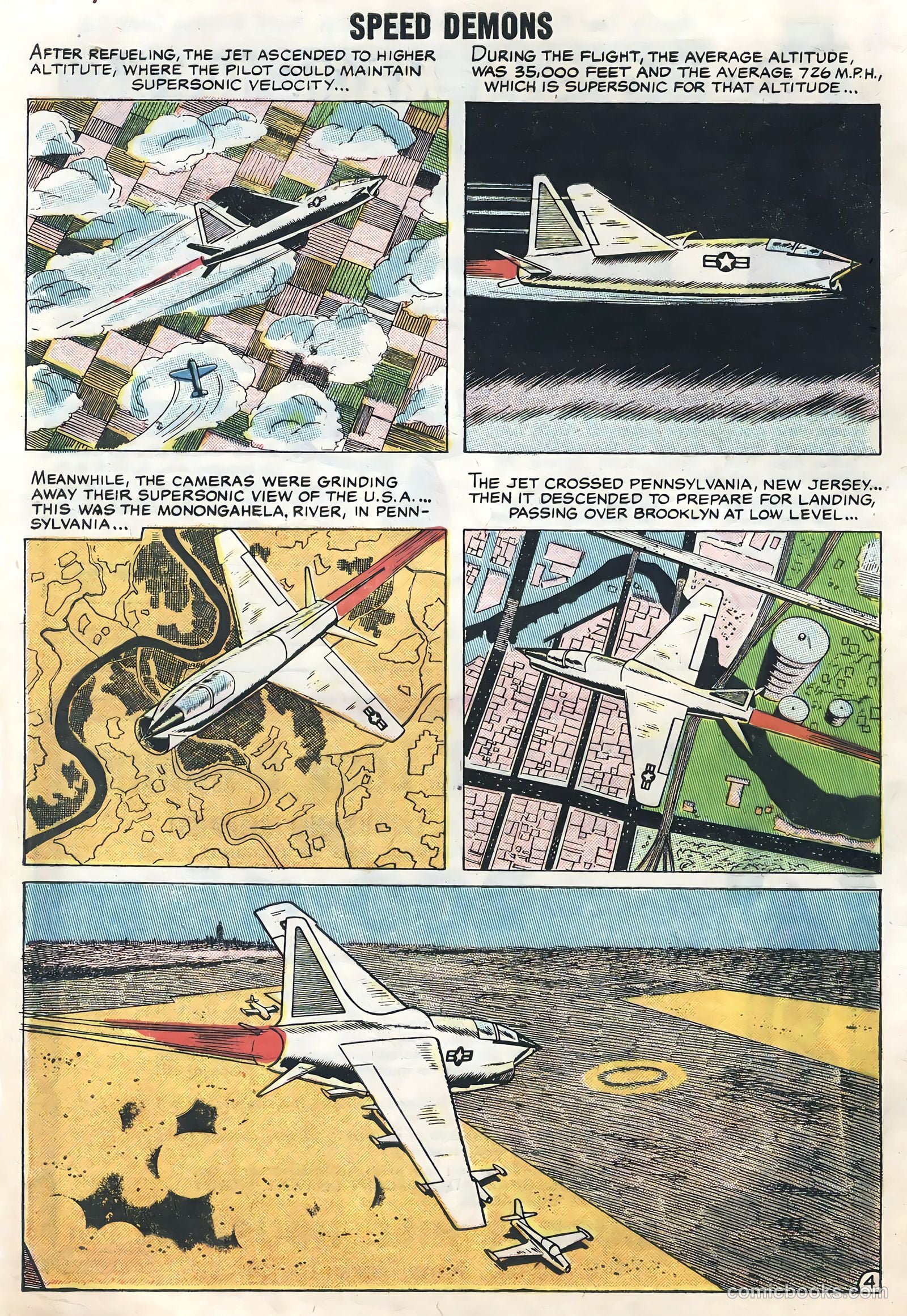 Speed Demons #10 (1958) — page 32 of 36