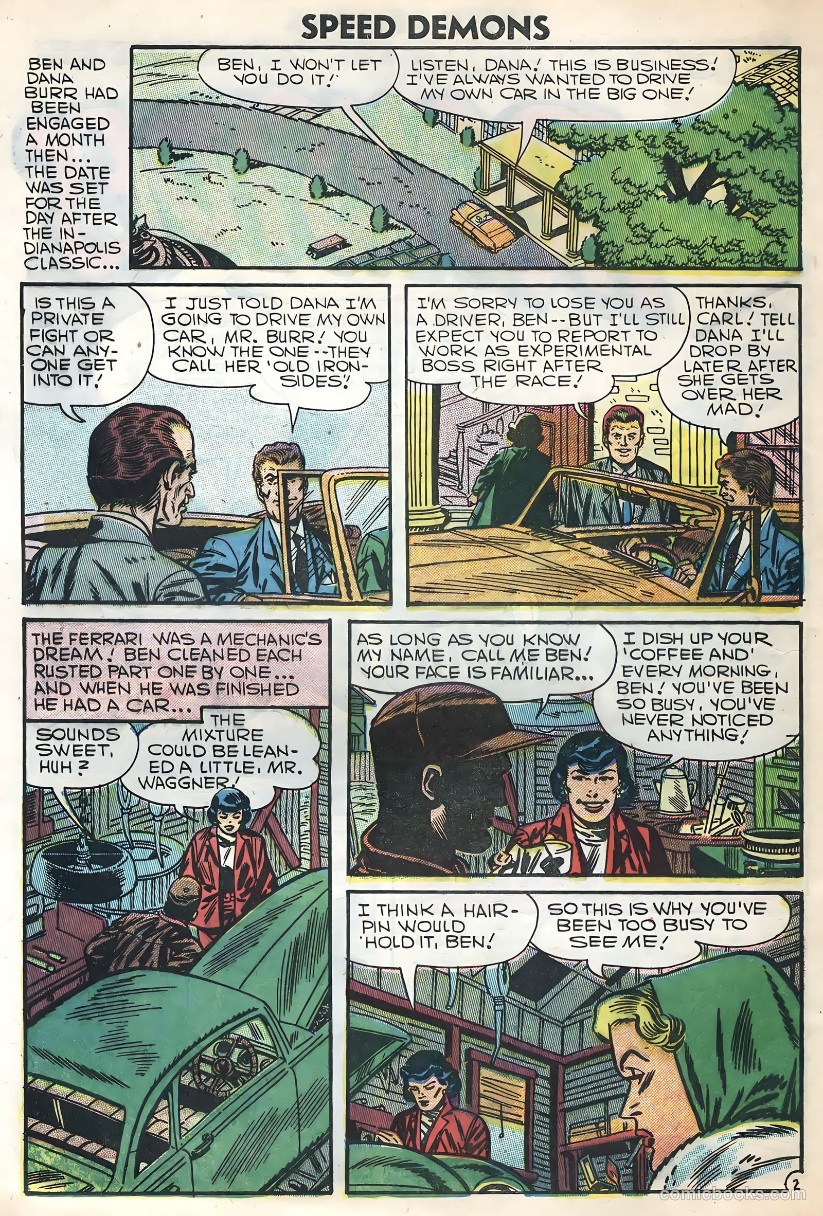 Speed Demons #5 (1957) — page 4 of 36