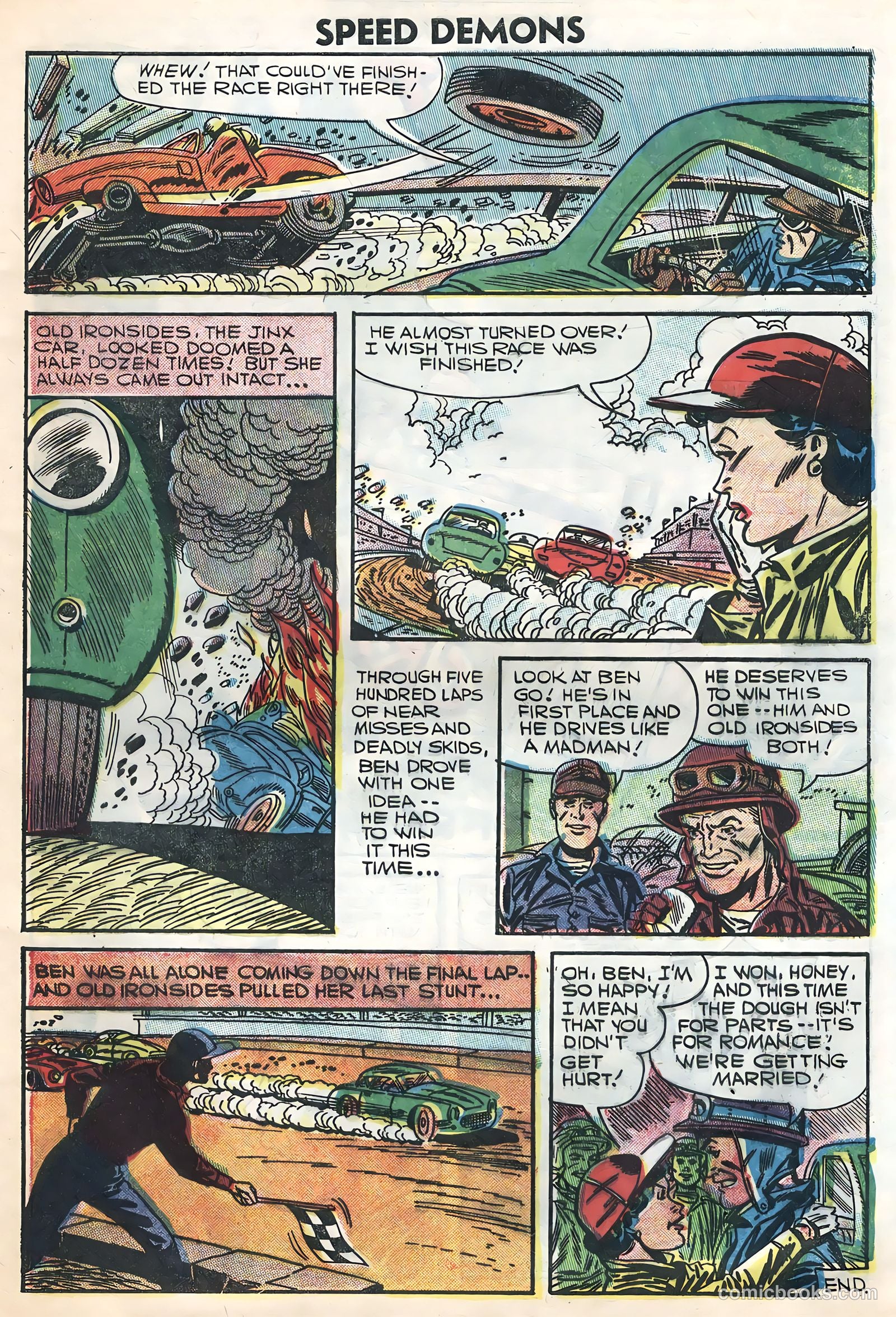 Speed Demons #5 (1957) — page 9 of 36
