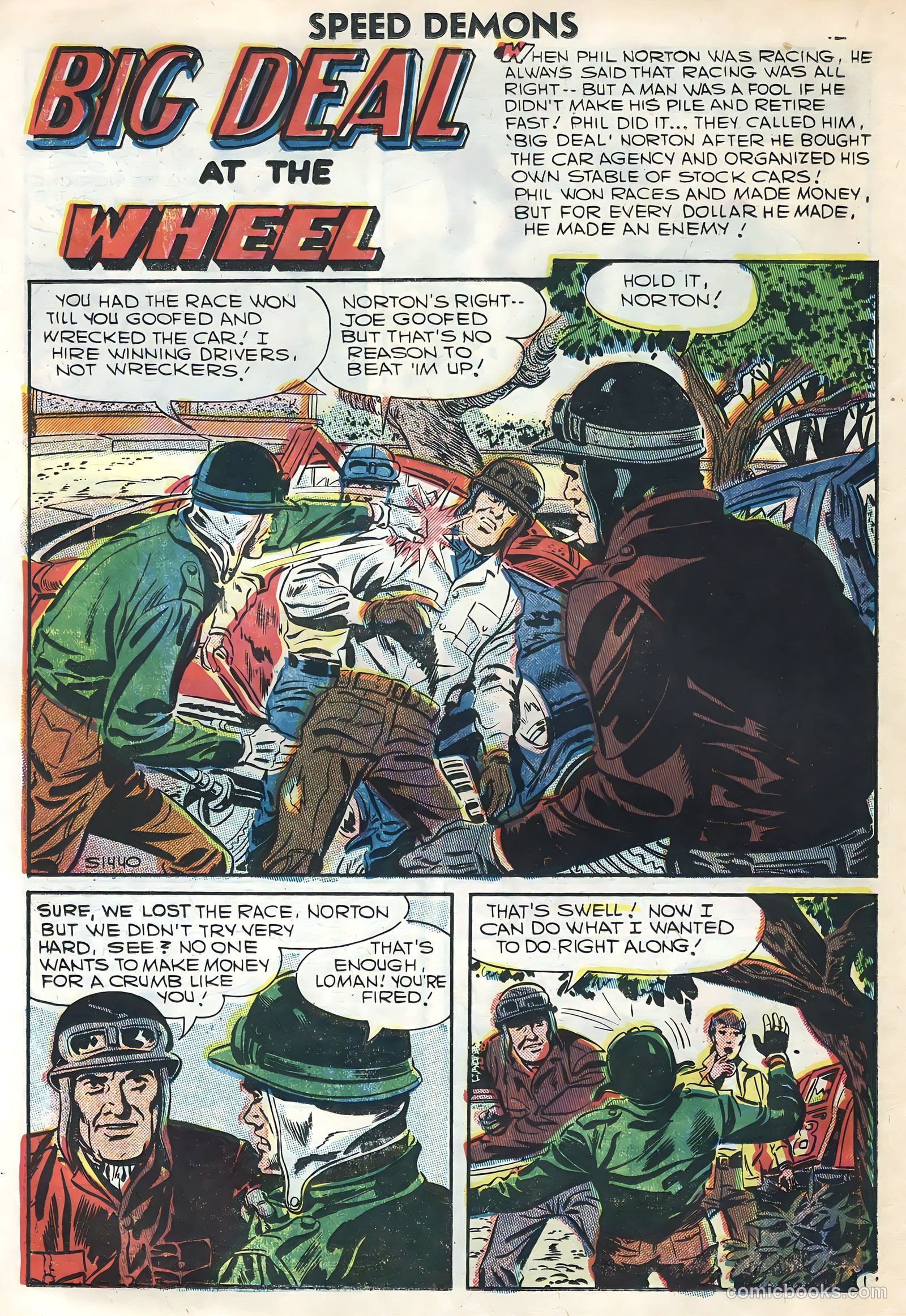 Speed Demons #5 (1957) — page 14 of 36
