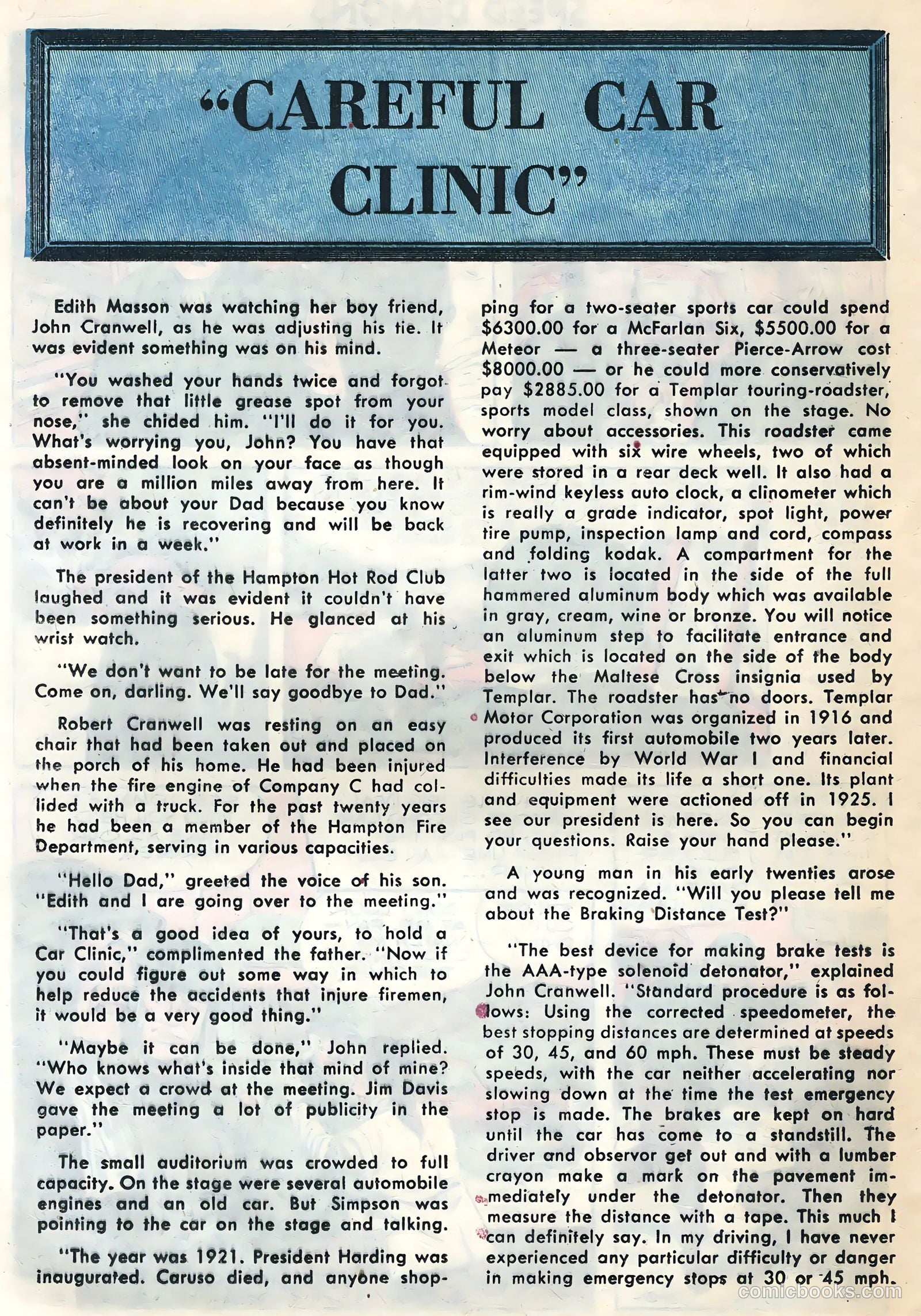Speed Demons #5 (1957) — page 20 of 36