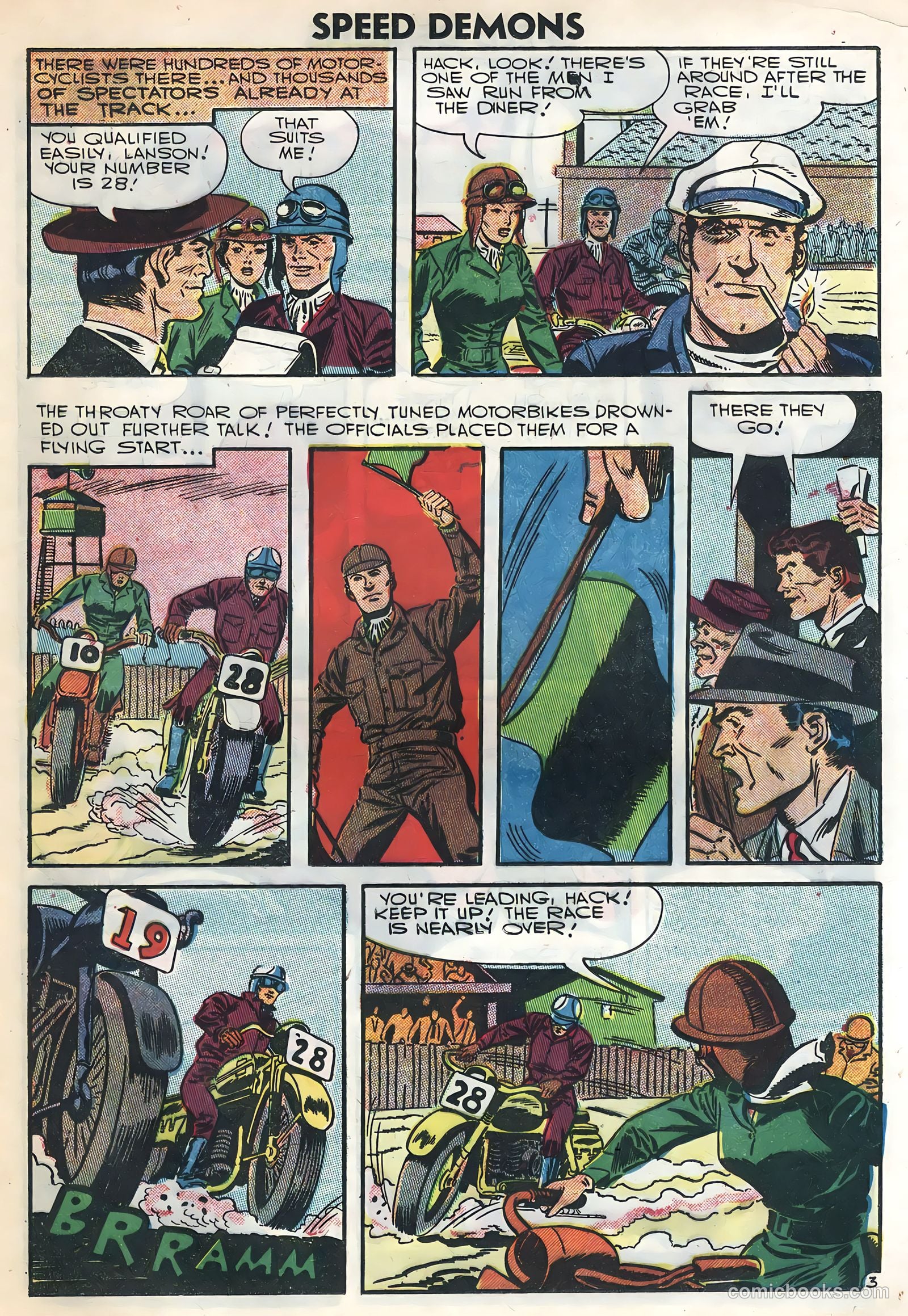Speed Demons #5 (1957) — page 25 of 36