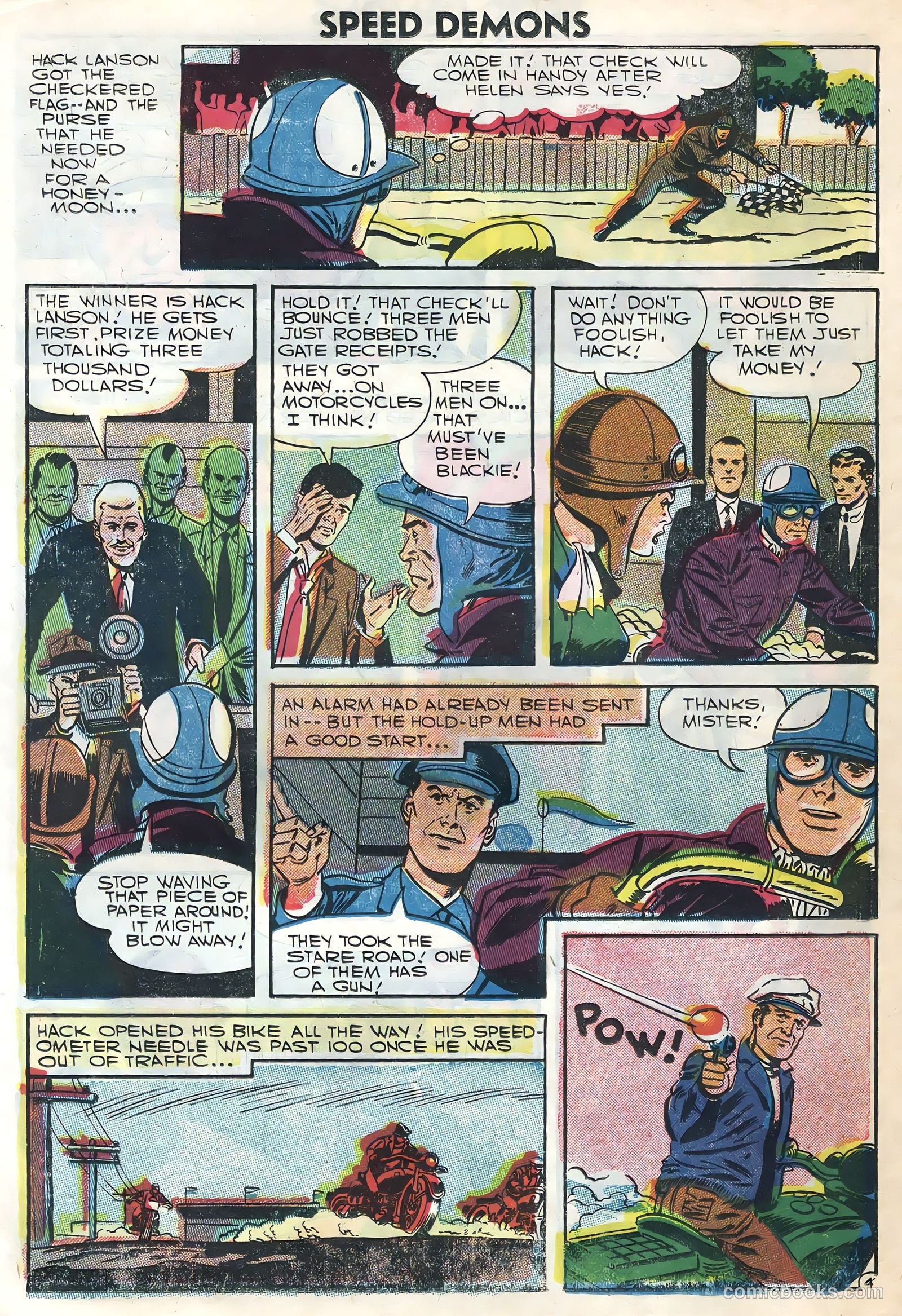Speed Demons #5 (1957) — page 26 of 36