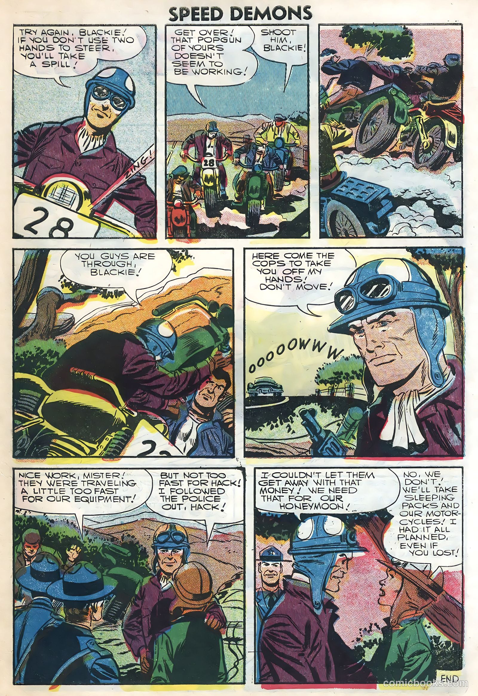 Speed Demons #5 (1957) — page 27 of 36