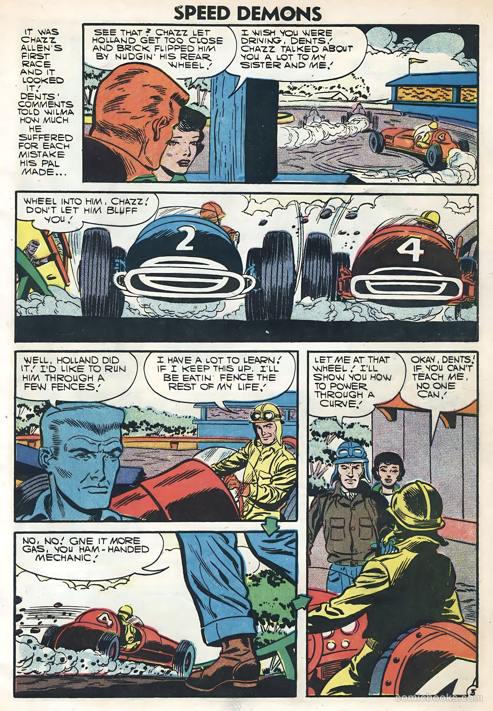 Speed Demons #6 (1957) — page 5 of 36