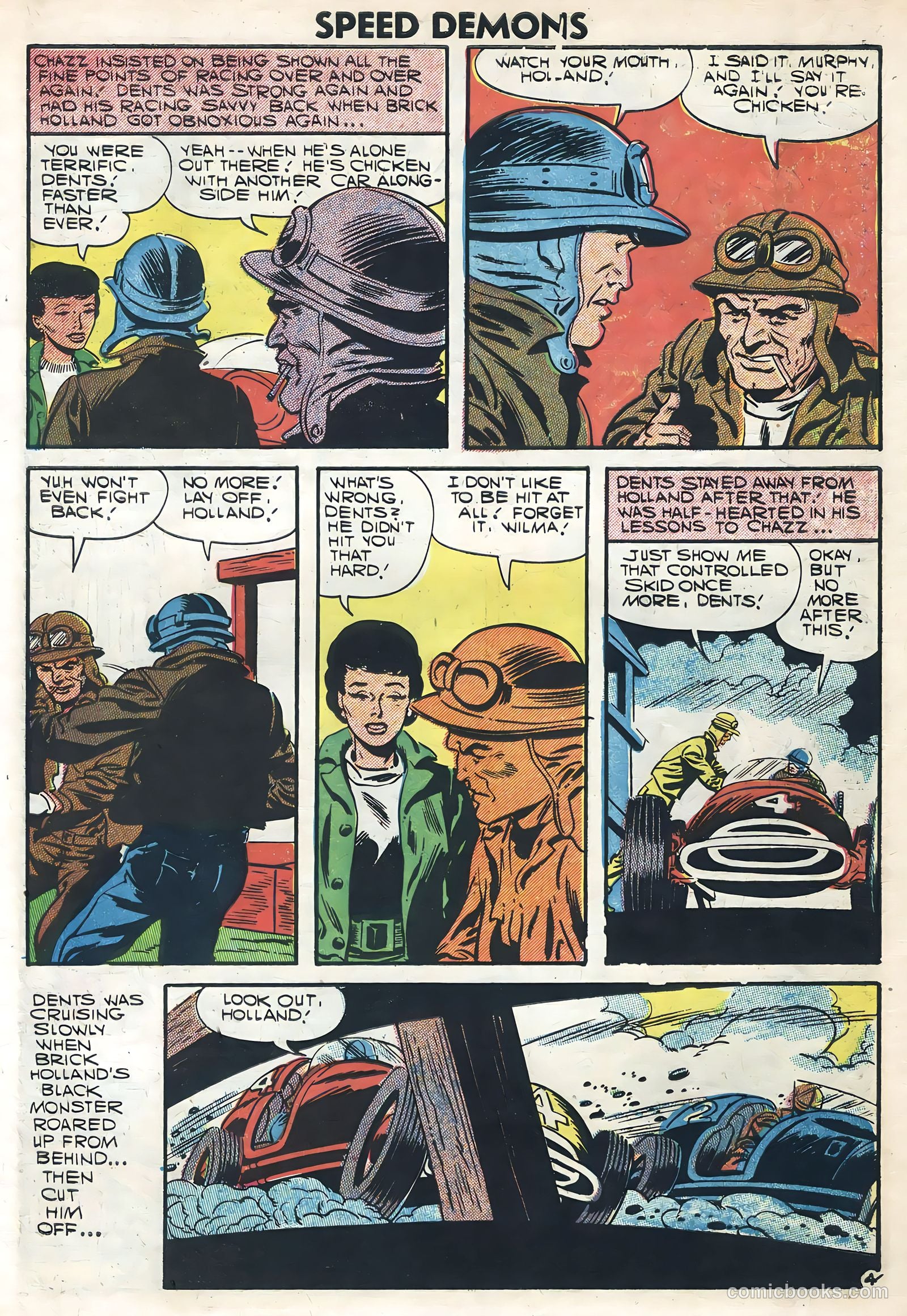 Speed Demons #6 (1957) — page 7 of 36