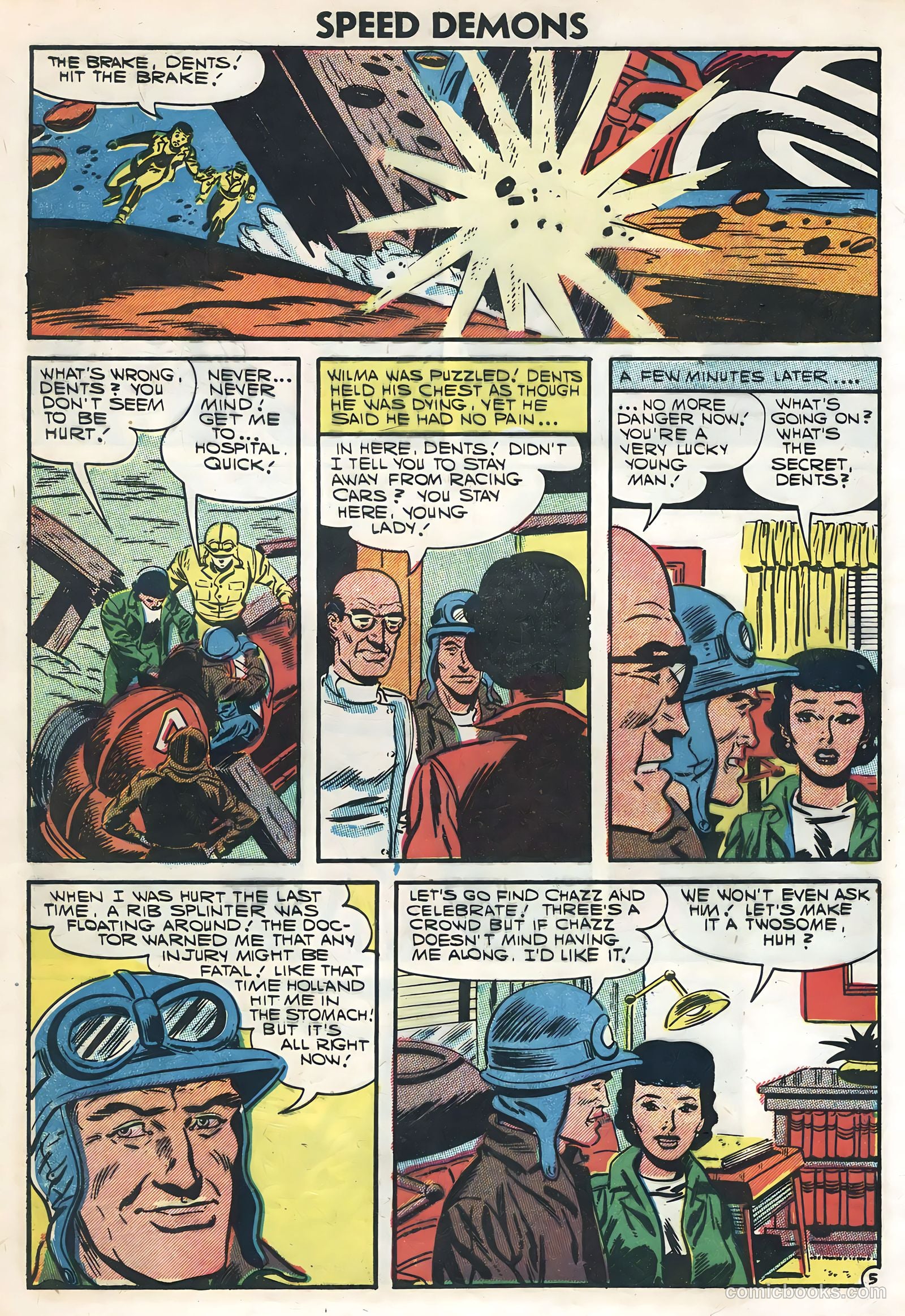 Speed Demons #6 (1957) — page 8 of 36