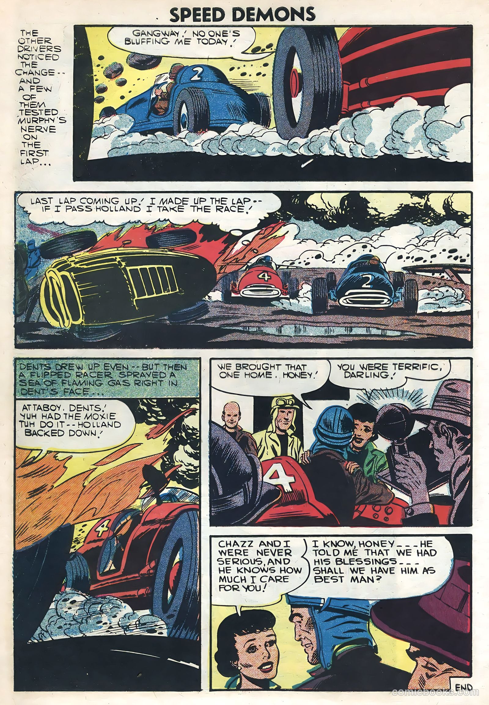 Speed Demons #6 (1957) — page 10 of 36
