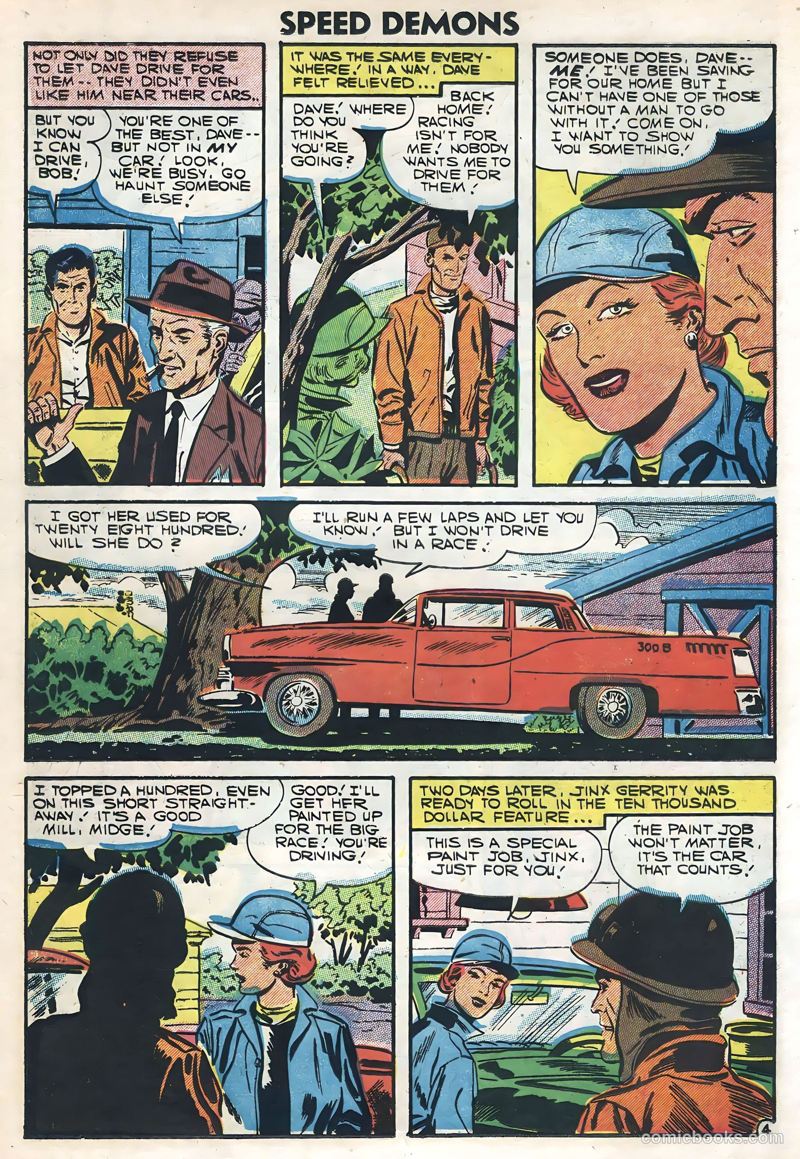 Speed Demons #6 (1957) — page 14 of 36