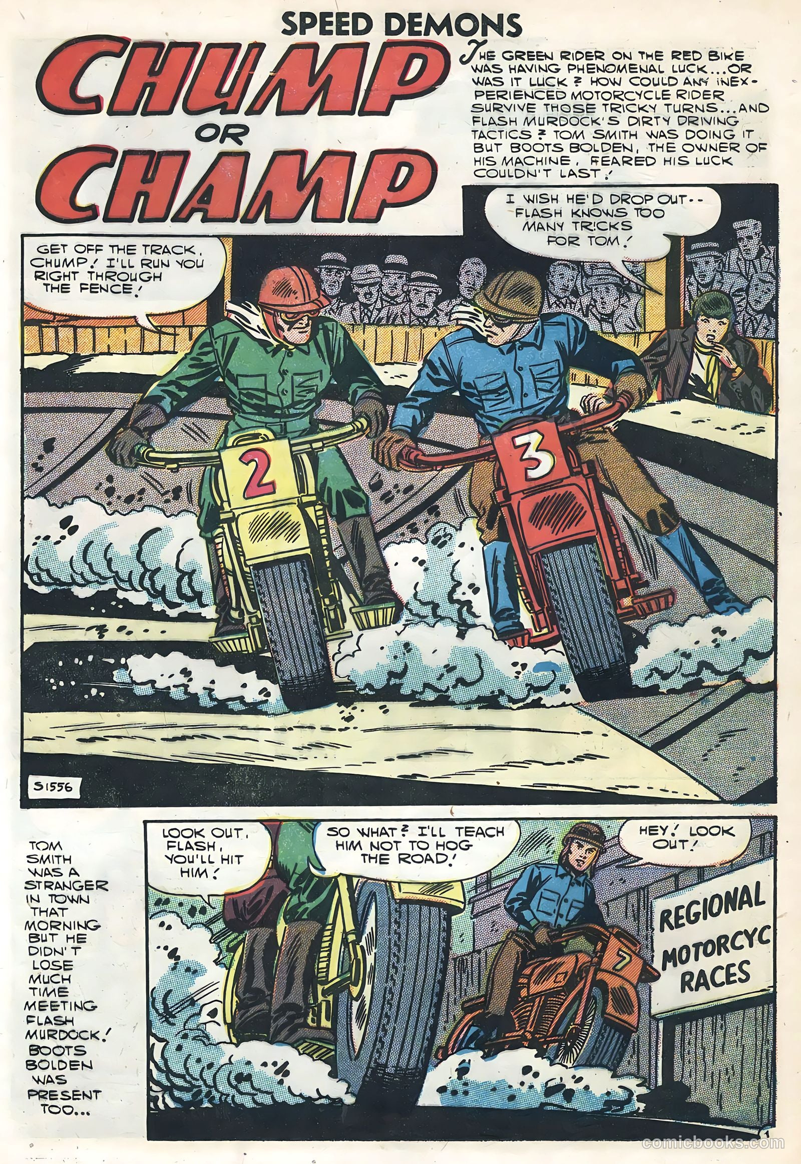 Speed Demons #6 (1957) — page 17 of 36