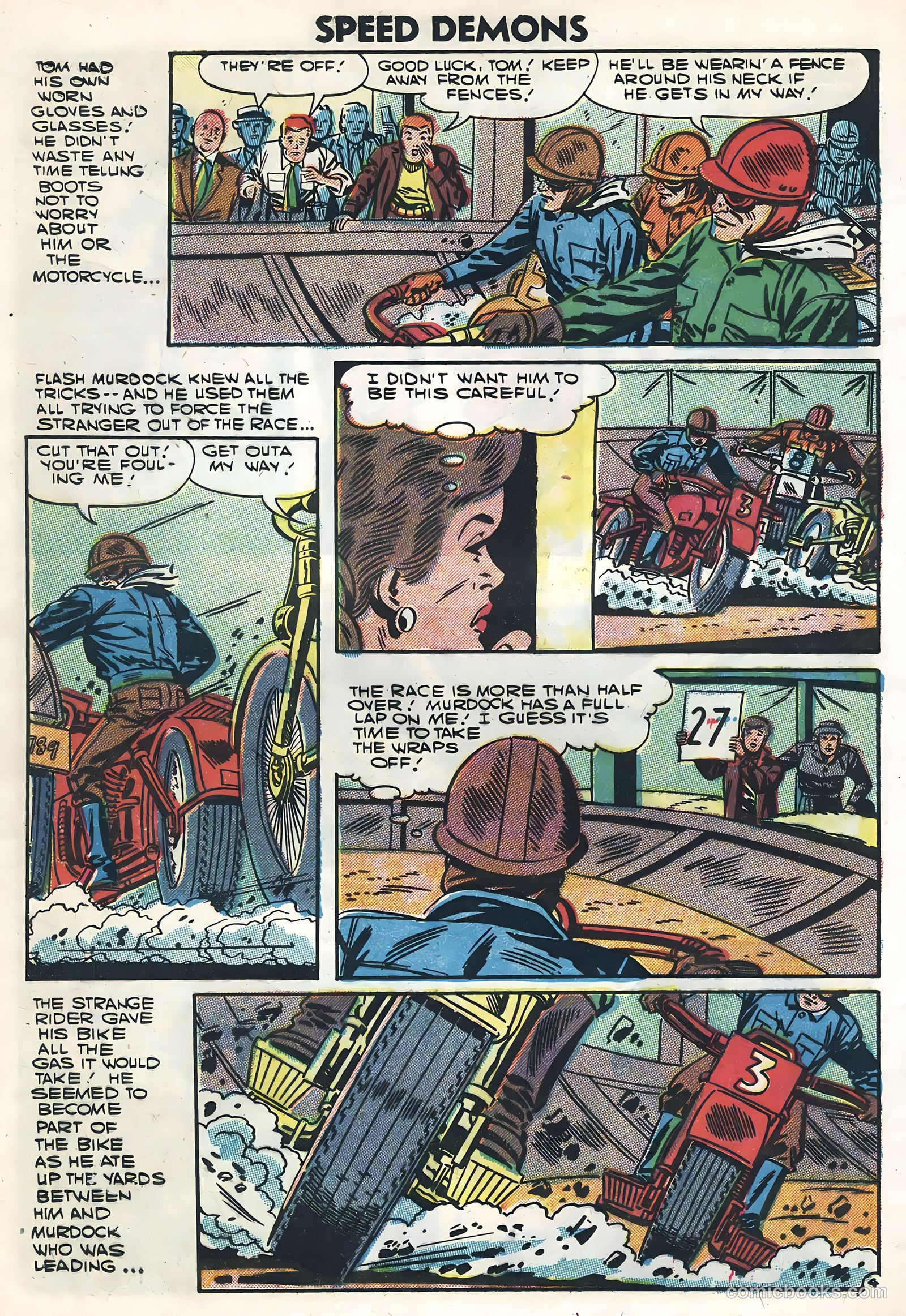 Speed Demons #6 (1957) — page 20 of 36