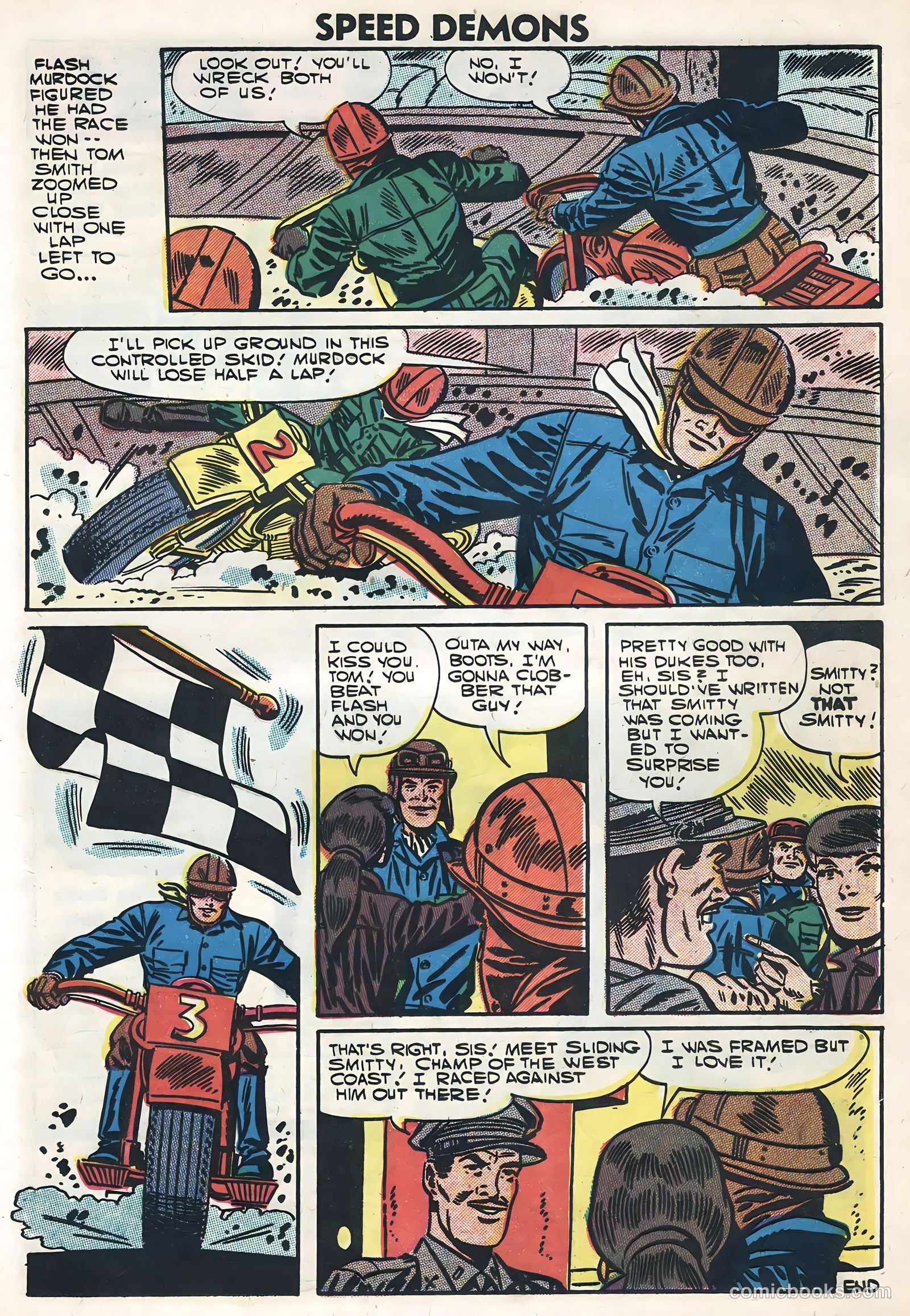 Speed Demons #6 (1957) — page 21 of 36