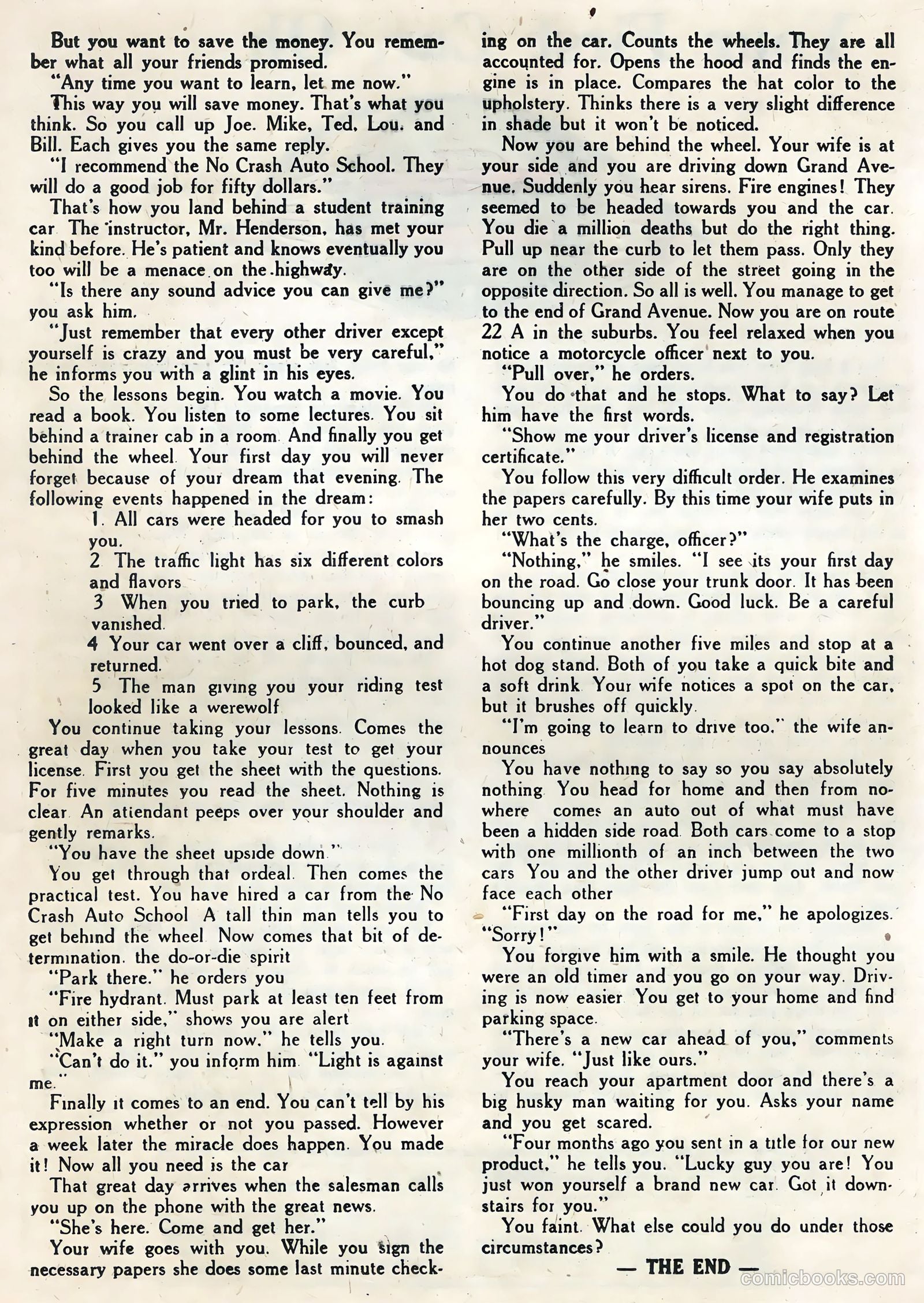 Speed Demons #6 (1957) — page 24 of 36