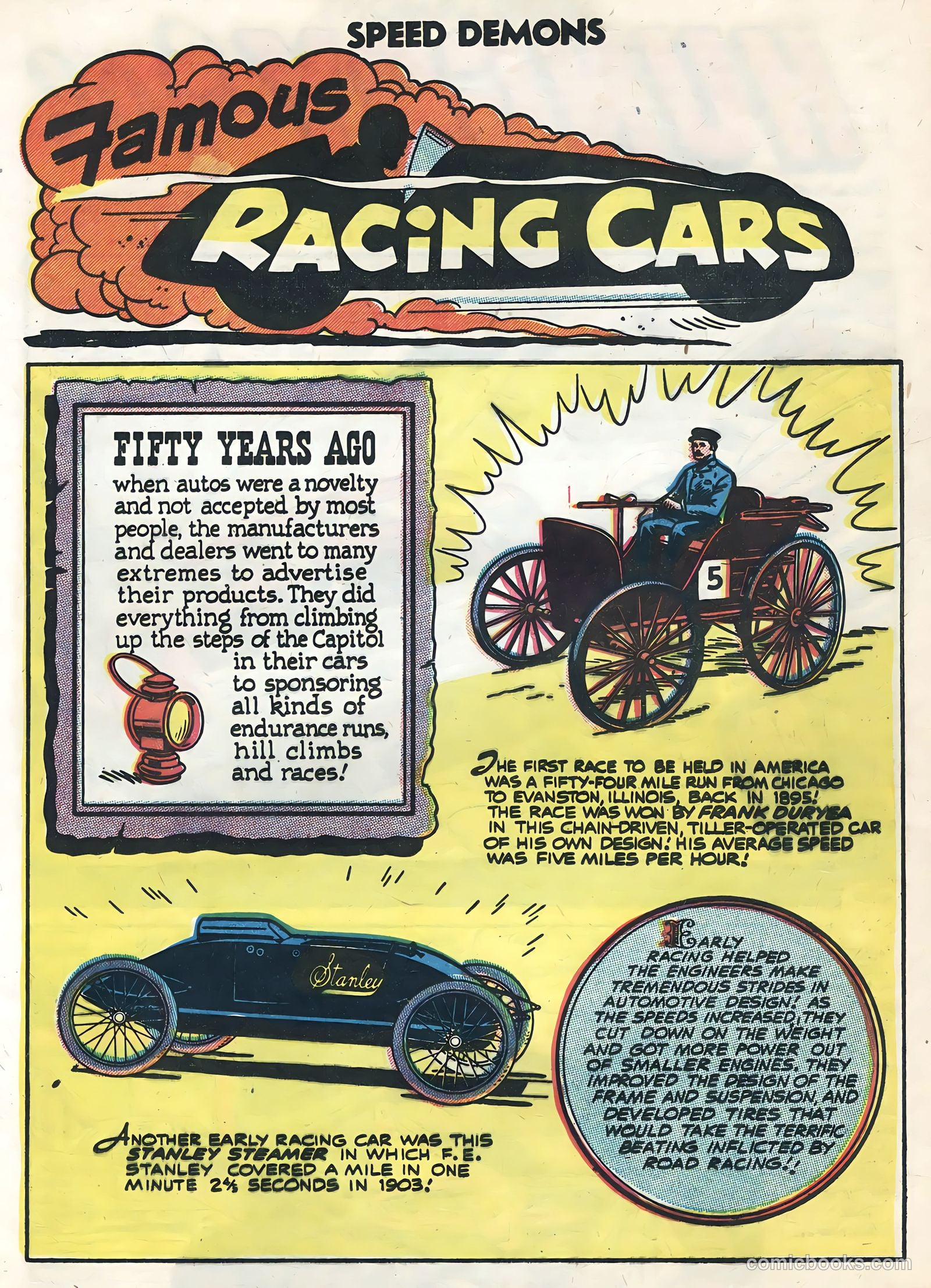 Speed Demons #6 (1957) — page 25 of 36