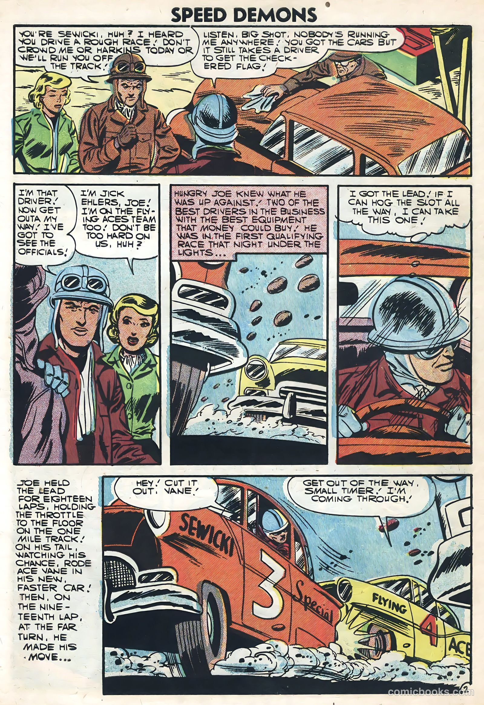 Speed Demons #6 (1957) — page 27 of 36