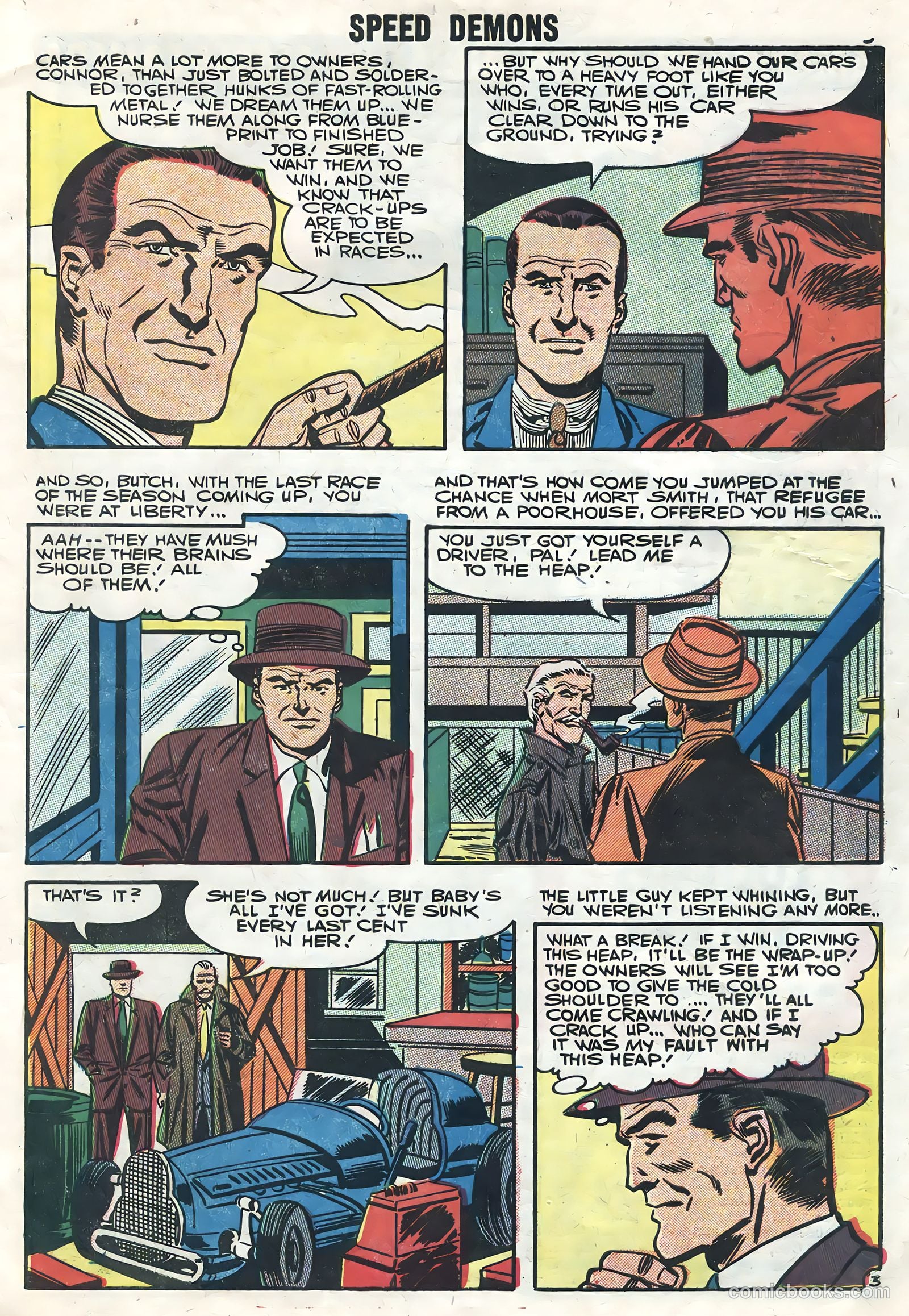 Speed Demons #7 (1957) — page 5 of 36