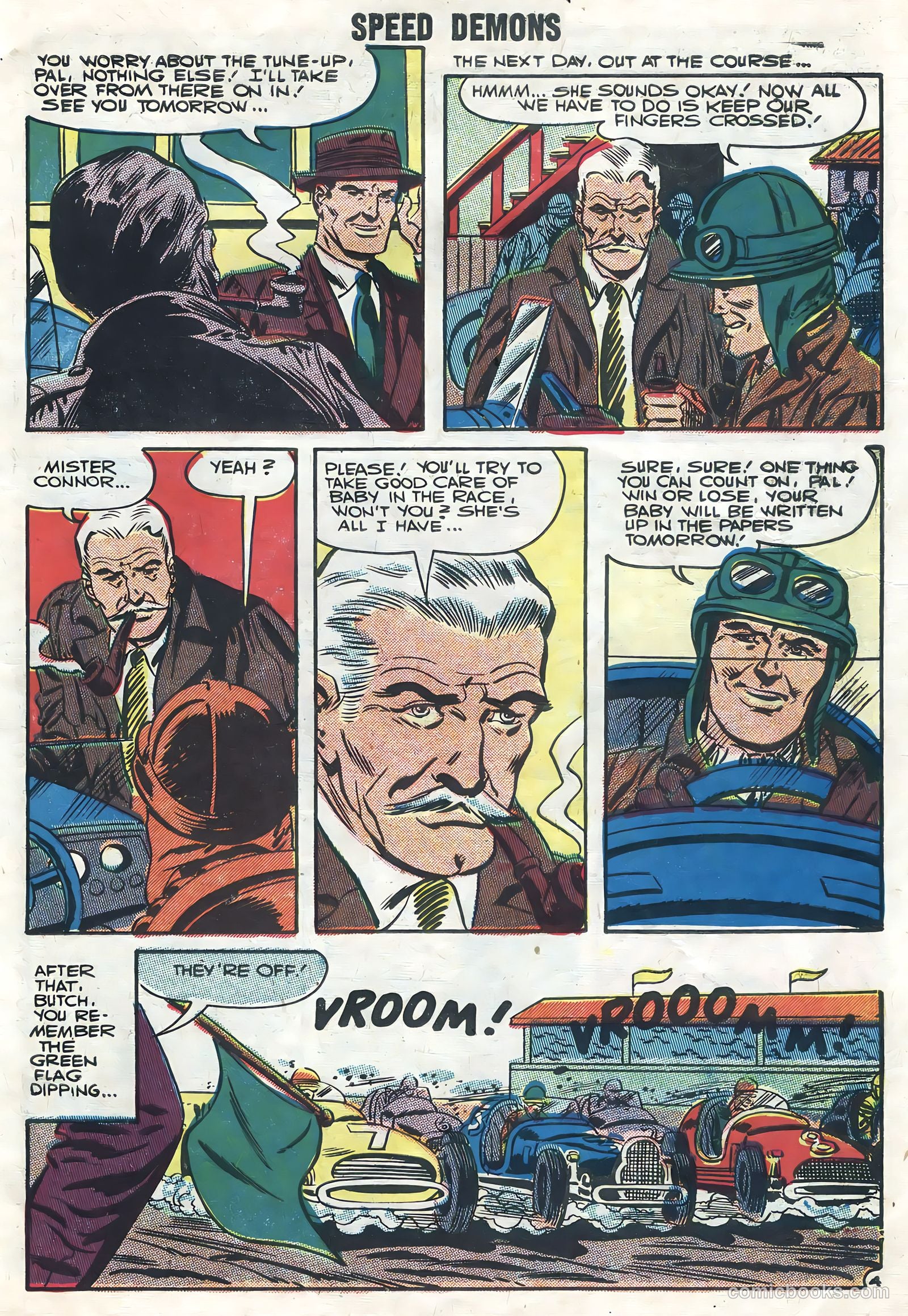 Speed Demons #7 (1957) — page 7 of 36