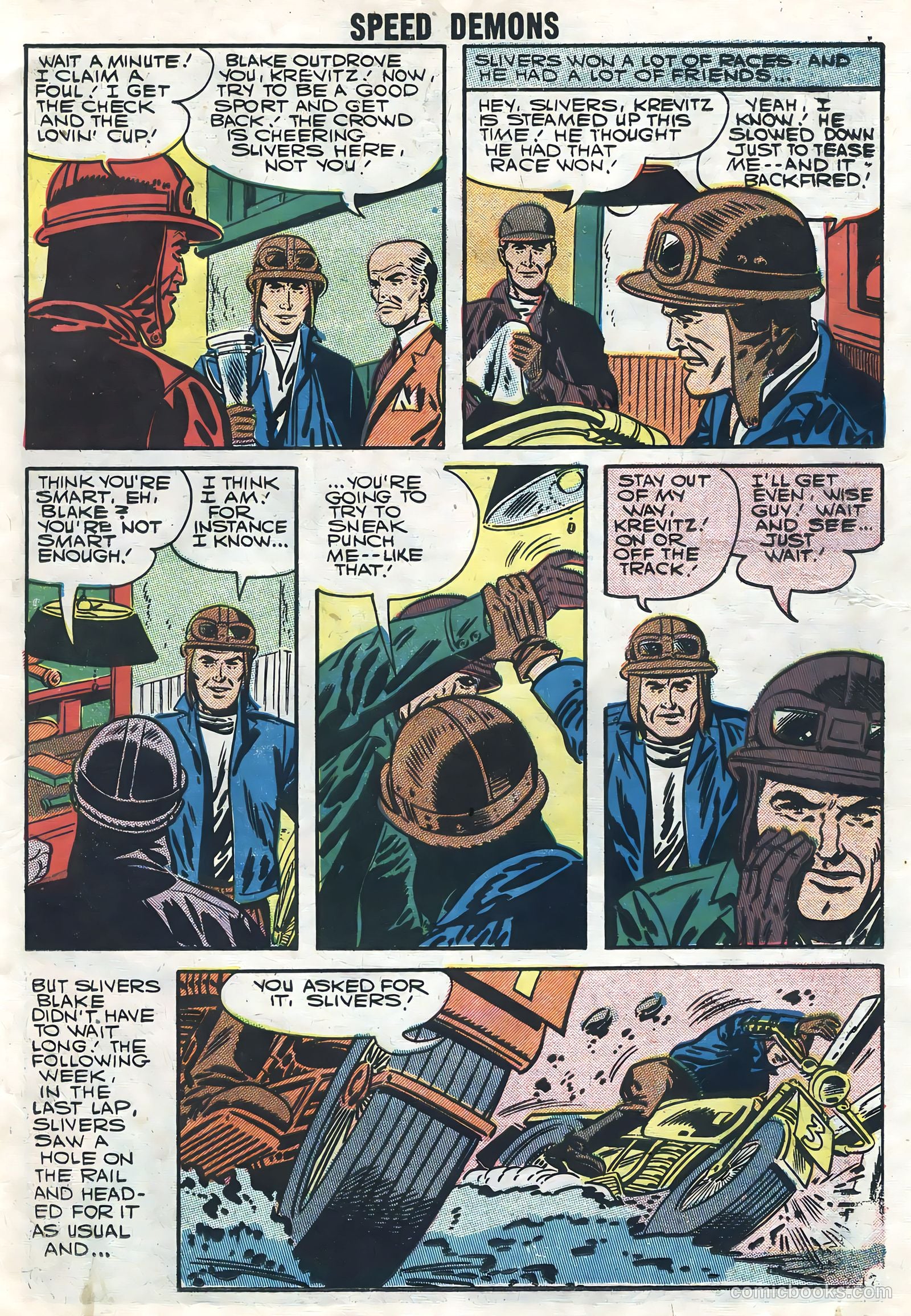 Speed Demons #7 (1957) — page 11 of 36